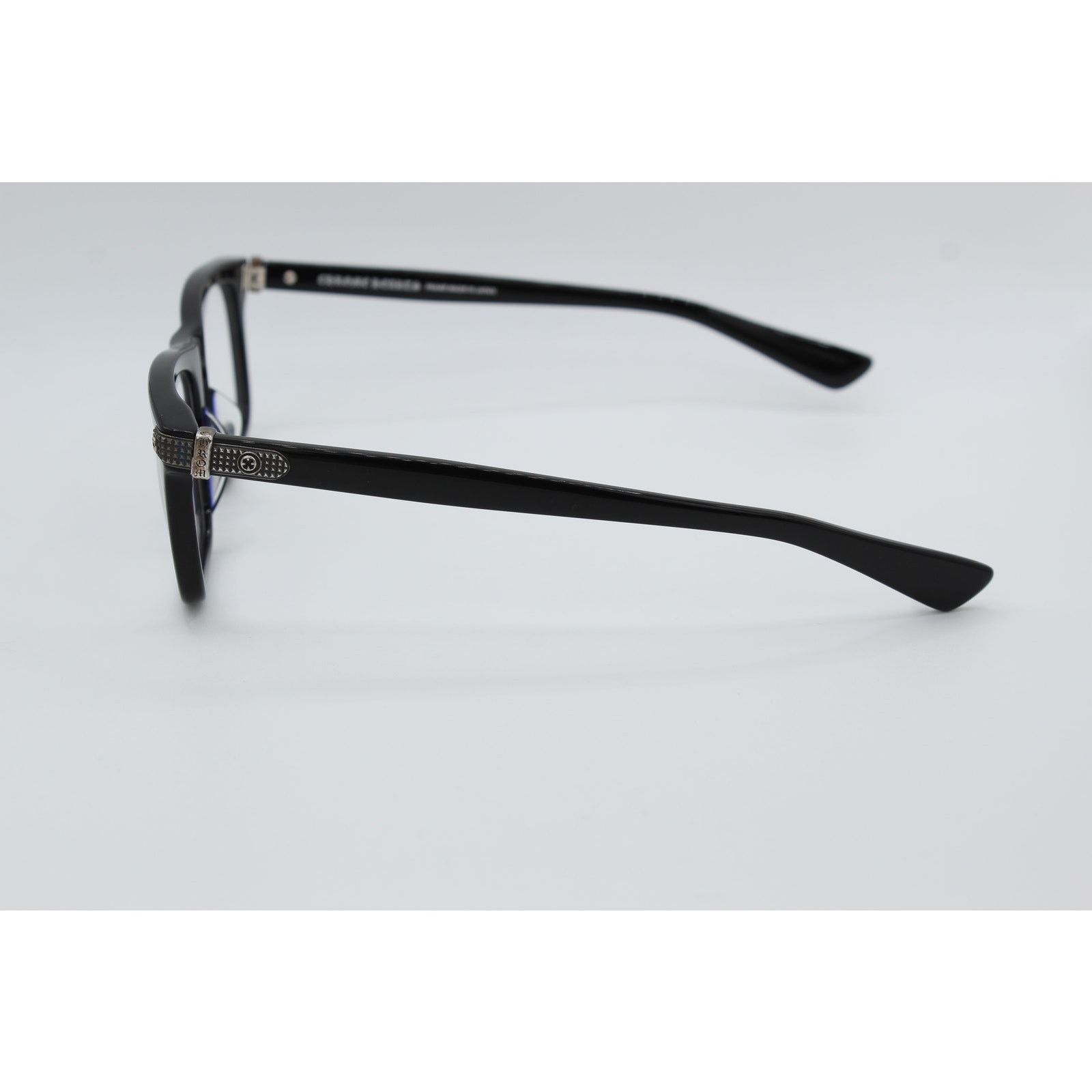Chrome Hearts Chrome Hearts BEAU NER Eyeglasses 53-19-150 Black Size ONE SIZE - 3 Thumbnail