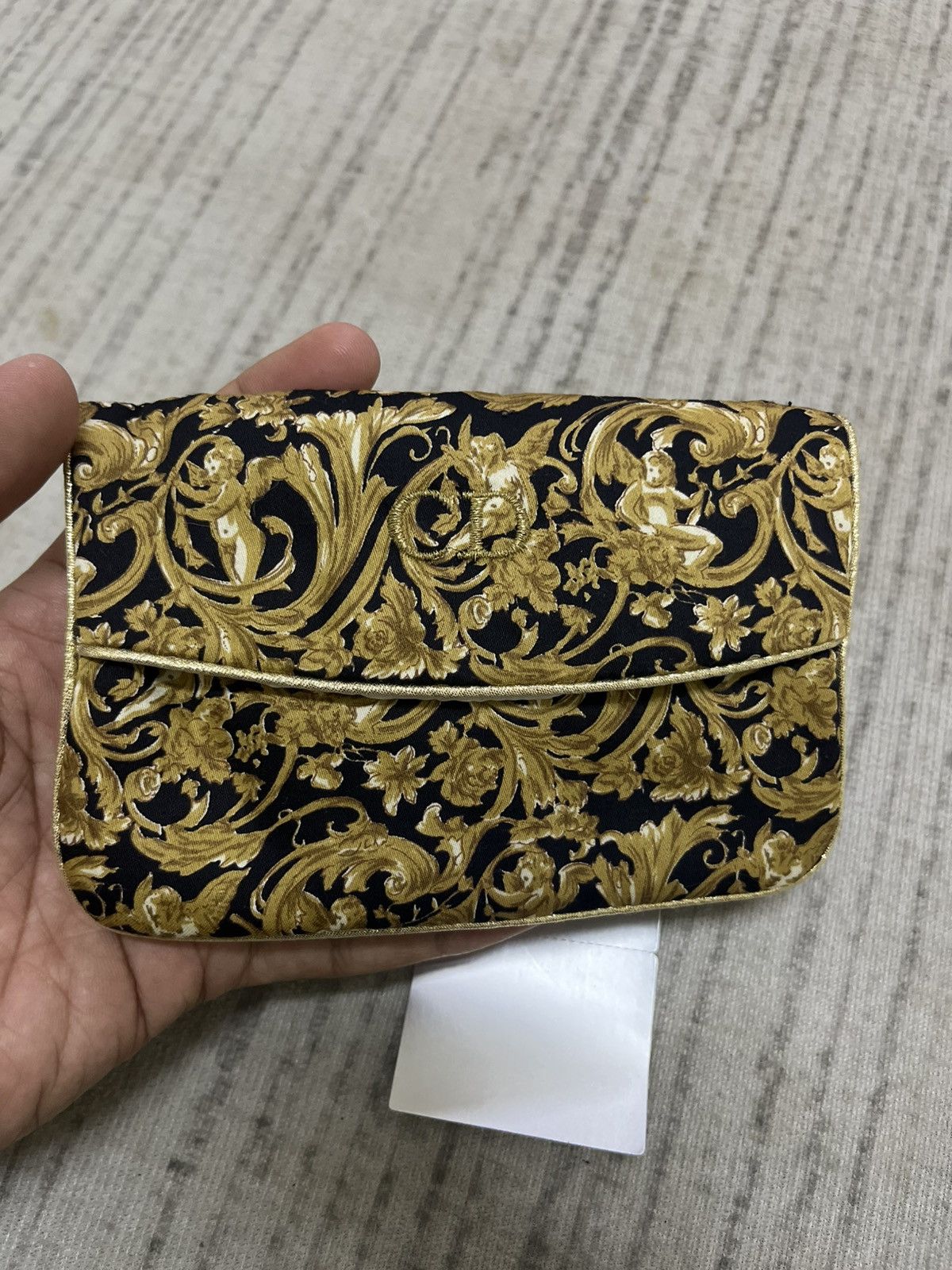 Dior Vintage 80s Dior cotton wallet Size ONE SIZE - 1 Thumbnail
