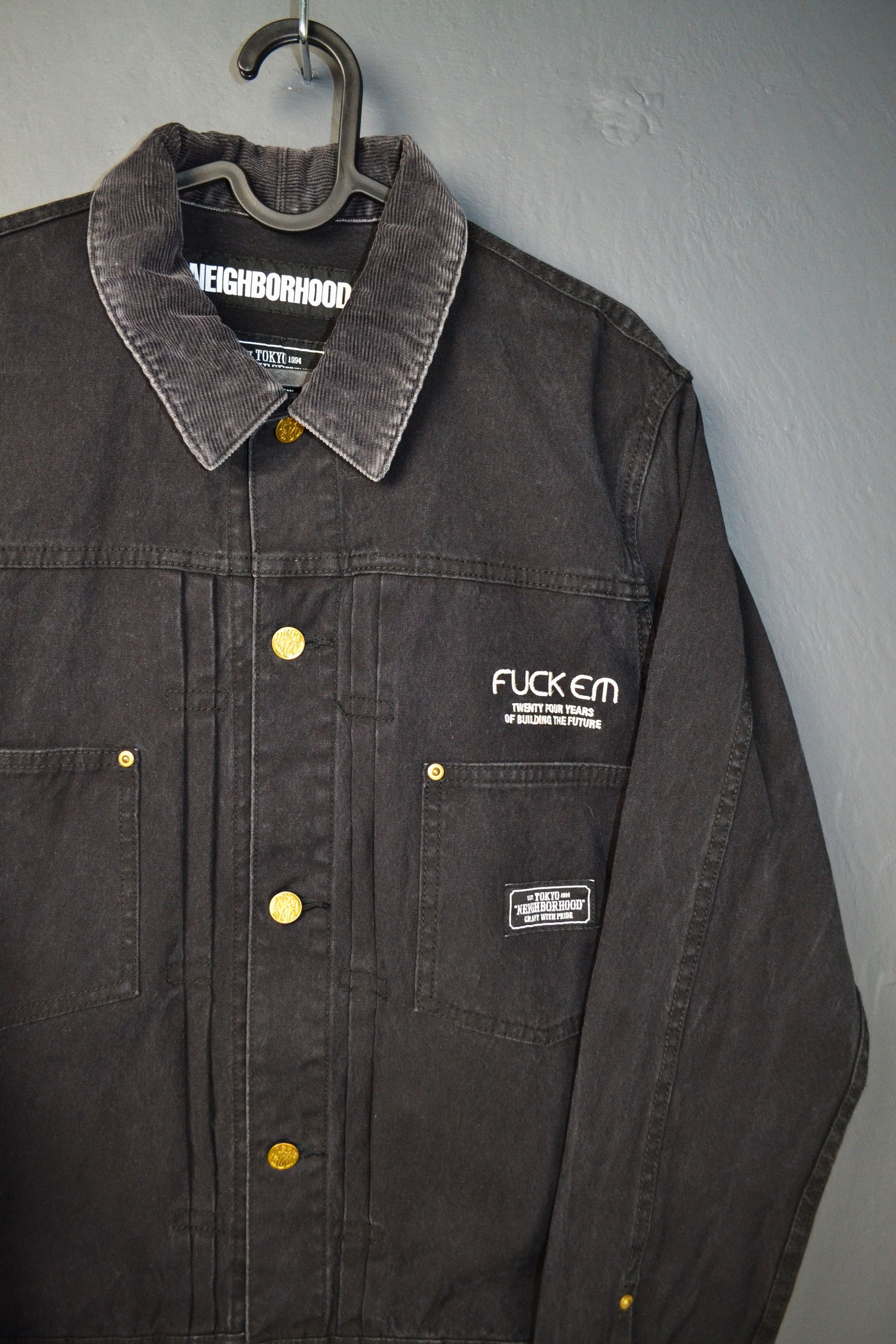 Neighborhood Neighborhood Duck Stockman Black Cotton Type 1 2 Jacket M Size US M / EU 48-50 / 2 - 2 Thumbnail