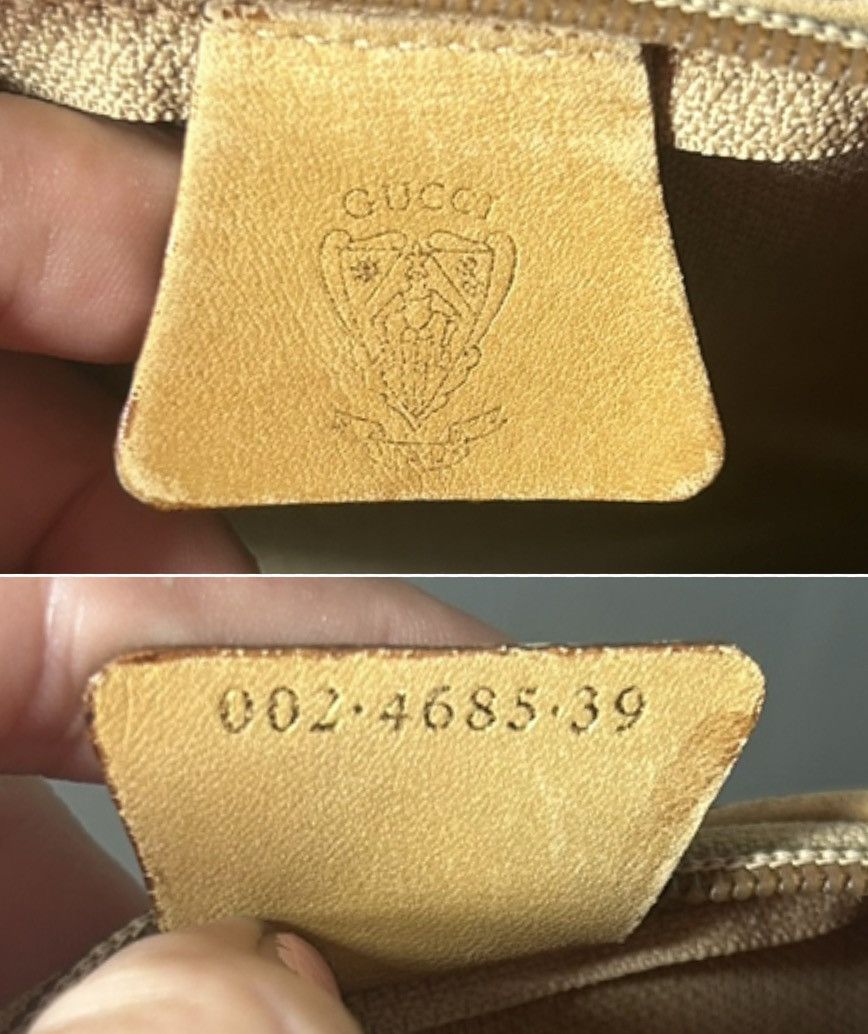 Gucci Vintage Gucci Micro GG Tan Coated Canvas Satchel Handbag Size ONE SIZE - 4 Thumbnail