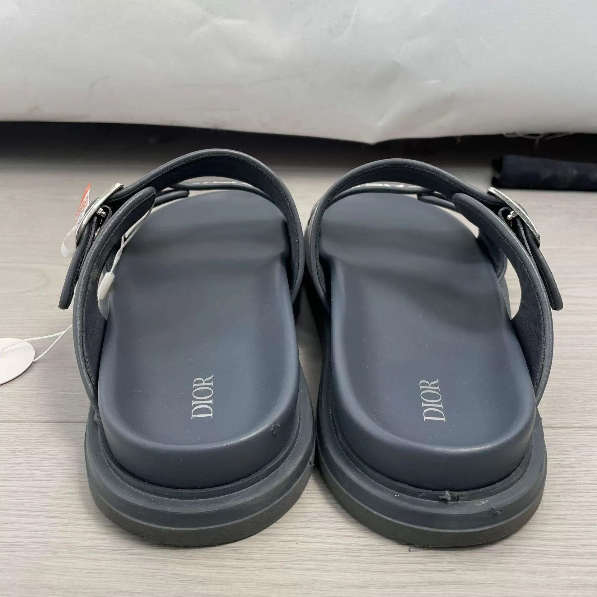 Dior Dior Oblique blue slippers 44 Size US 11 / EU 44 - 8 Thumbnail