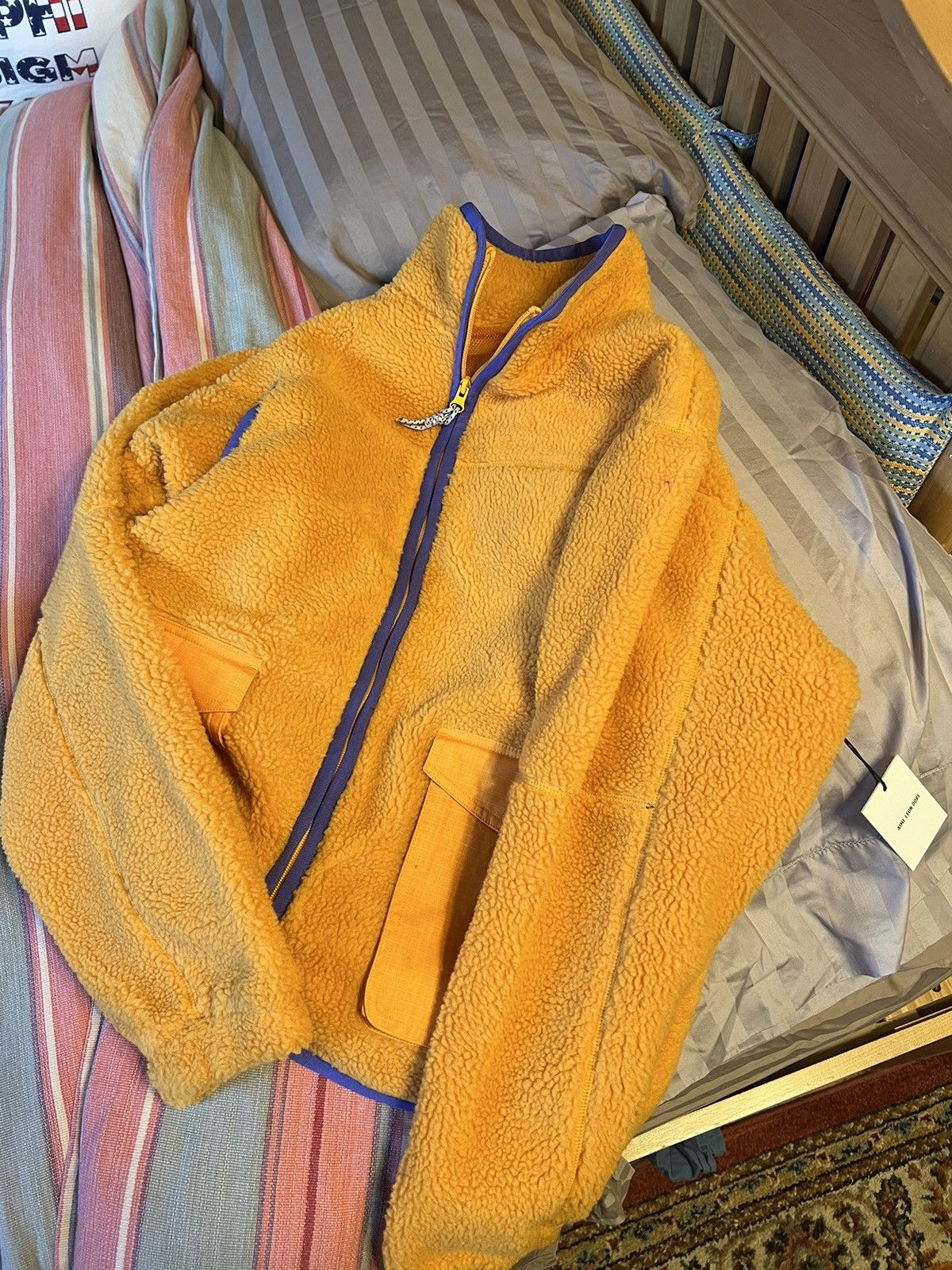 Aime Leon Dore Fleece Field Jacket - L Size US L / EU 52-54 / 3 - 11 Thumbnail