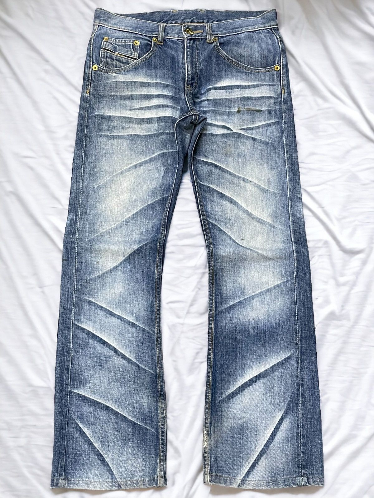 Hysteric Glamour × semanticdesign Apestein Japan Claw Marks Whiskers Jeans Size US 30 / EU 46 - 1 Thumbnail