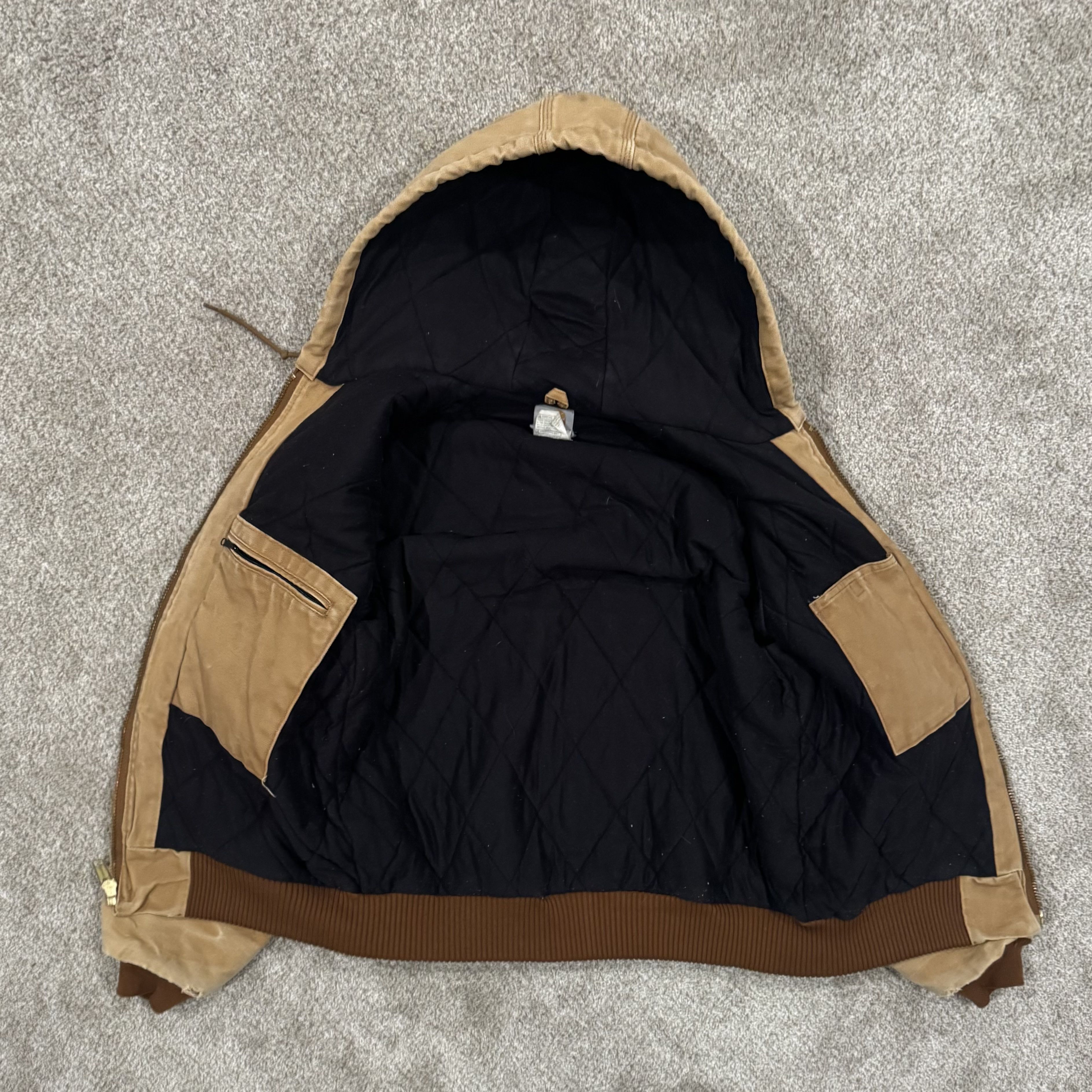 Carhartt Carhartt Men's Tan and Brown Jacket Size US M / EU 48-50 / 2 - 2 Thumbnail