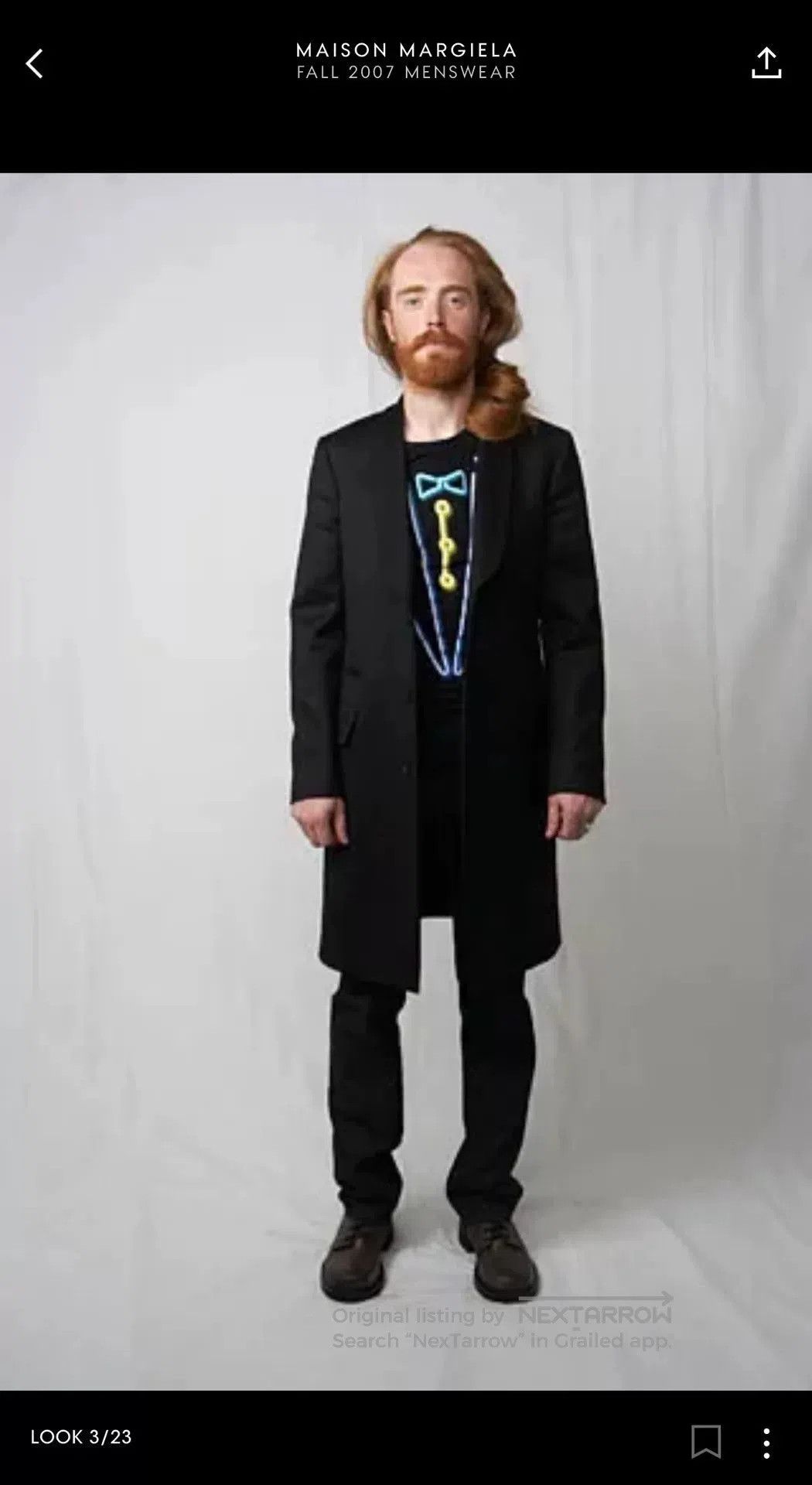Maison Margiela Maison Margiela 2007AW Neon Line Tee. Size US S / EU 44-46 / 1 - 3 Thumbnail