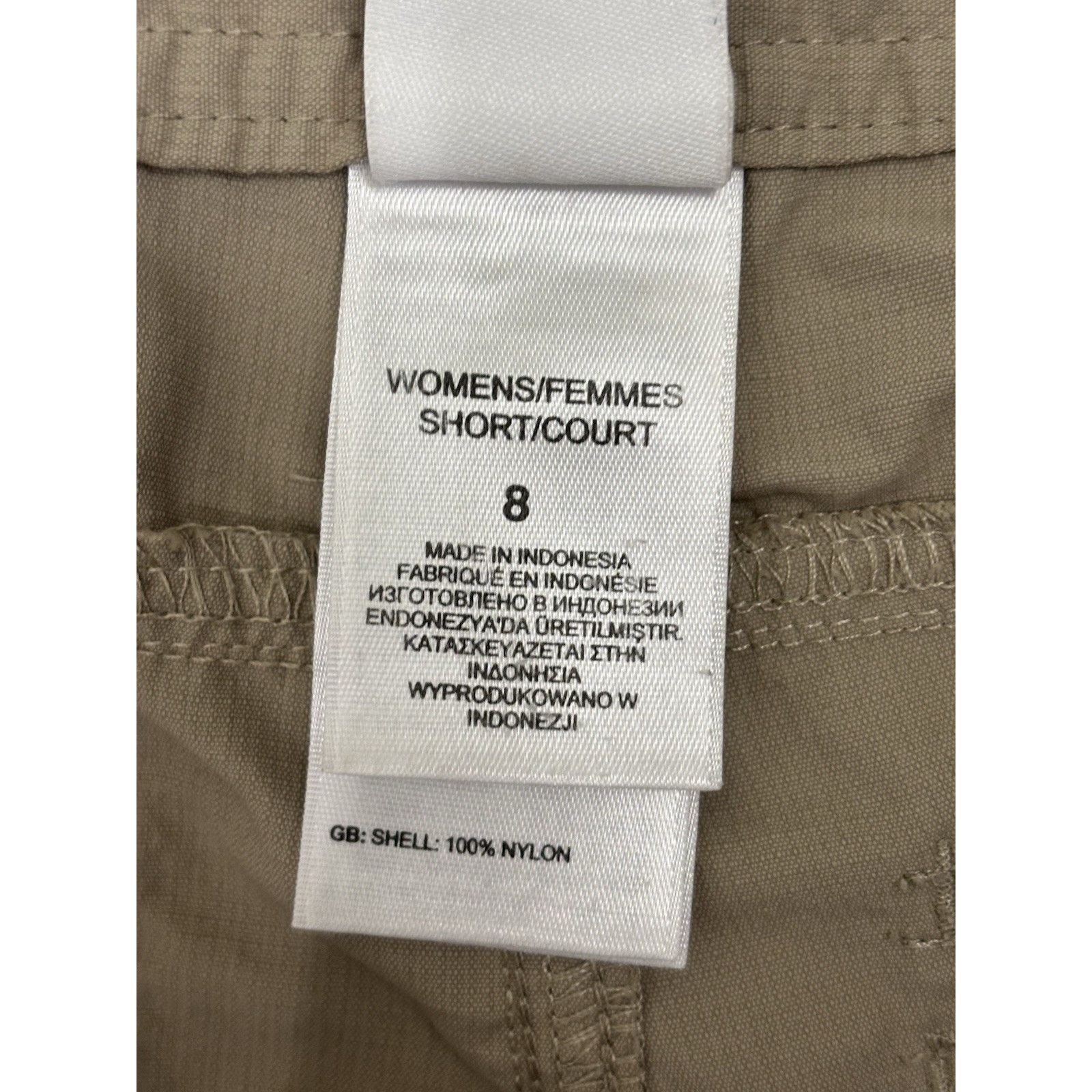 The North Face The North Face Women Tan Khaki Hiking Nylon Pants Cuff Sz 8 Size 30" / US 8 / IT 44 - 4 Thumbnail