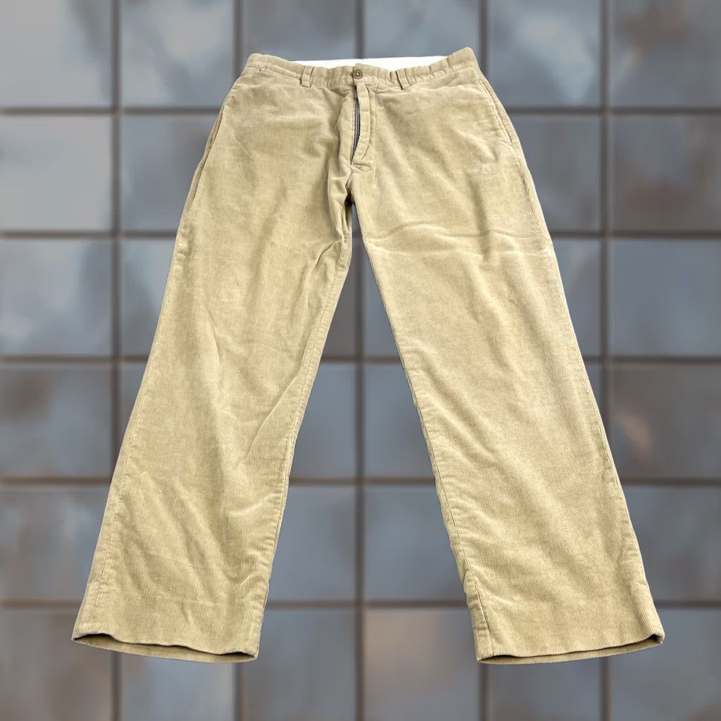 Polo Ralph Lauren Polo Ralph Lauren Mens Corduroy Trousers Pants Straight 32 Beige Vintage Size US XS / EU 42 / 0 - 1 Thumbnail