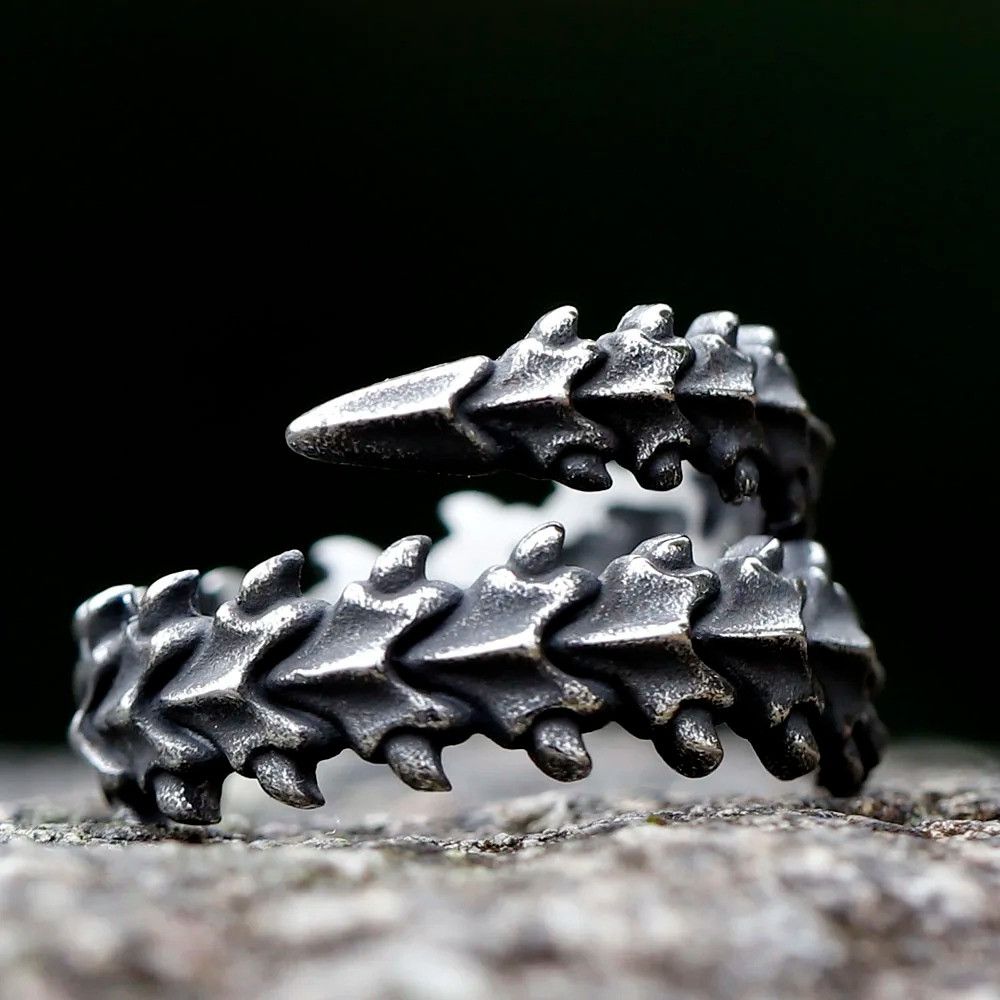 Jewelry 316L stainless steel ring Size ONE SIZE - 3 Thumbnail