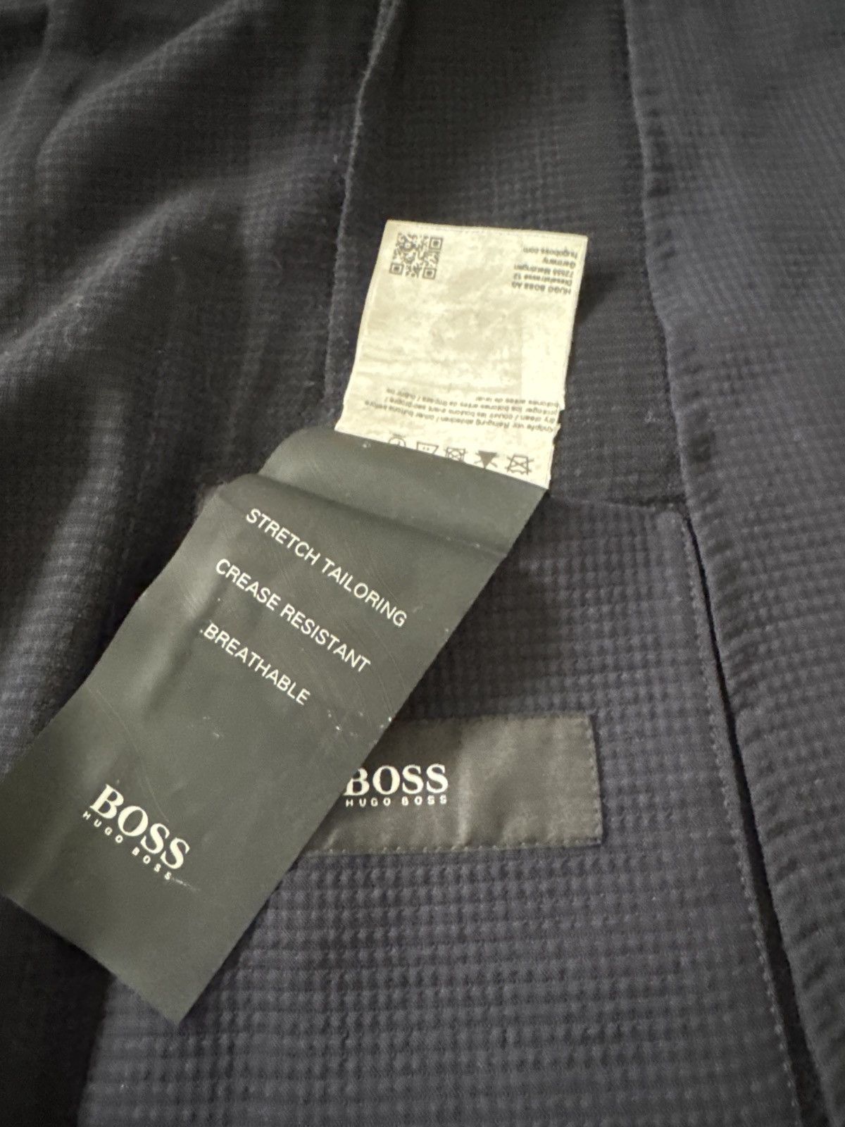 Hugo Boss Hugo Boss Navy Blazer NWT Size 38R Stretch Size 38R - 6 Thumbnail