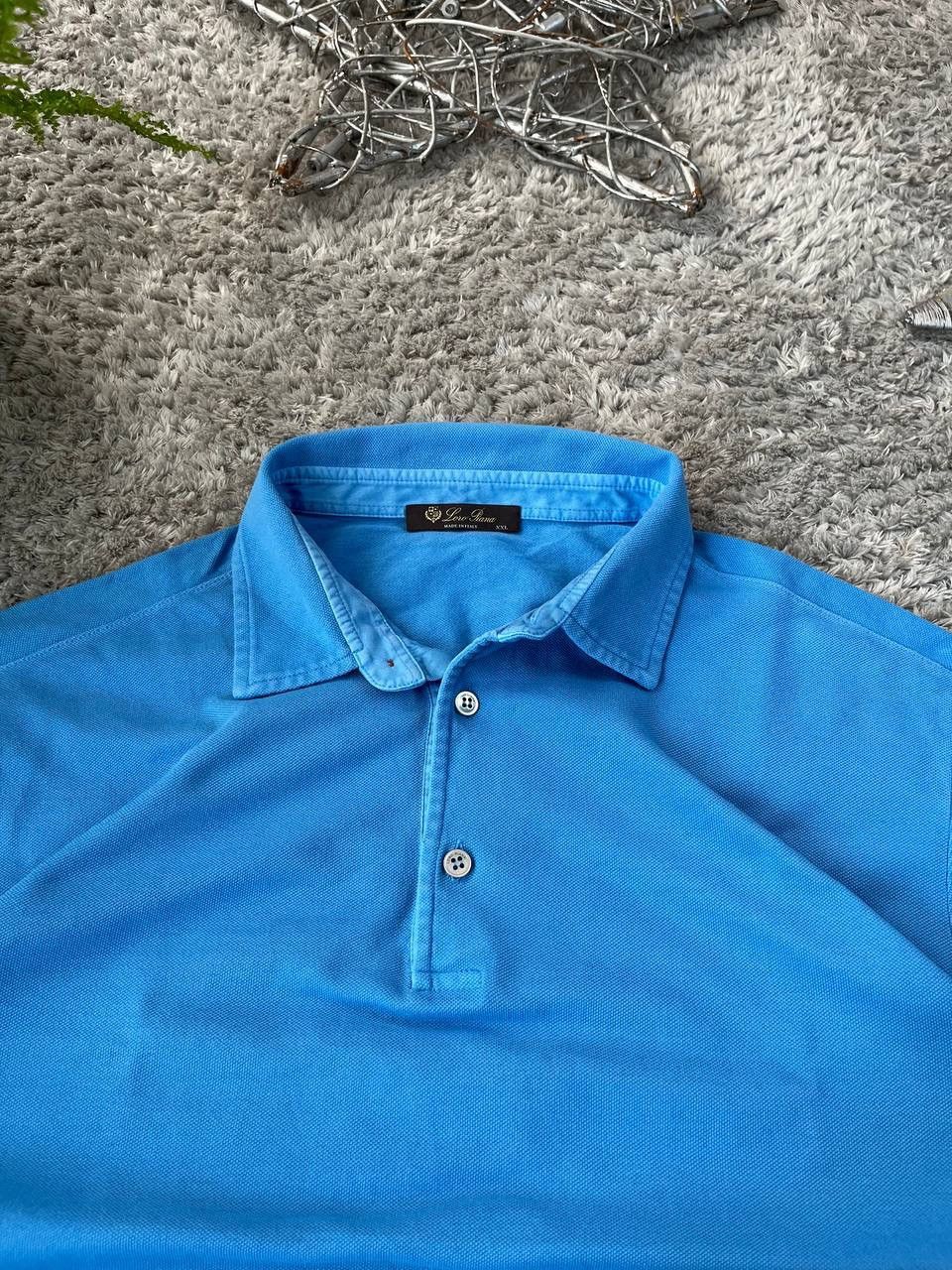 Loro Piana Loro Piana Polo T-Shirt Streetwear Luxury Rare Rich Size US XL / EU 56 / 4 - 5 Thumbnail