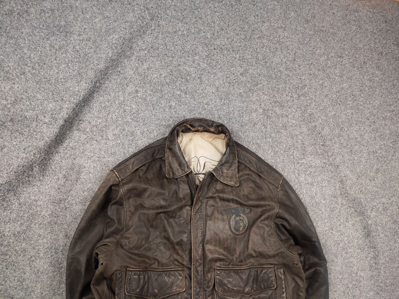 Avirex × Vintage Vtg avirex gambler
