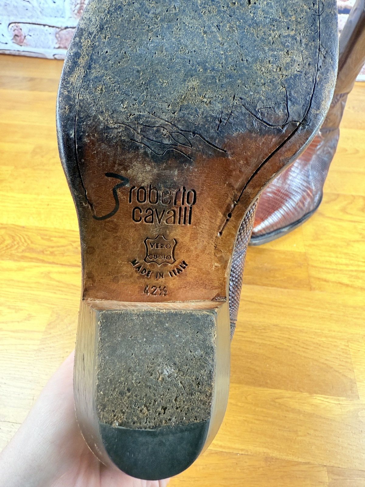 Cowboy Equipment × Roberto Cavalli Very rare Roberto Cavalli Cowboy western shoes boots Size US 9.5 / EU 42-43 - 7 Thumbnail
