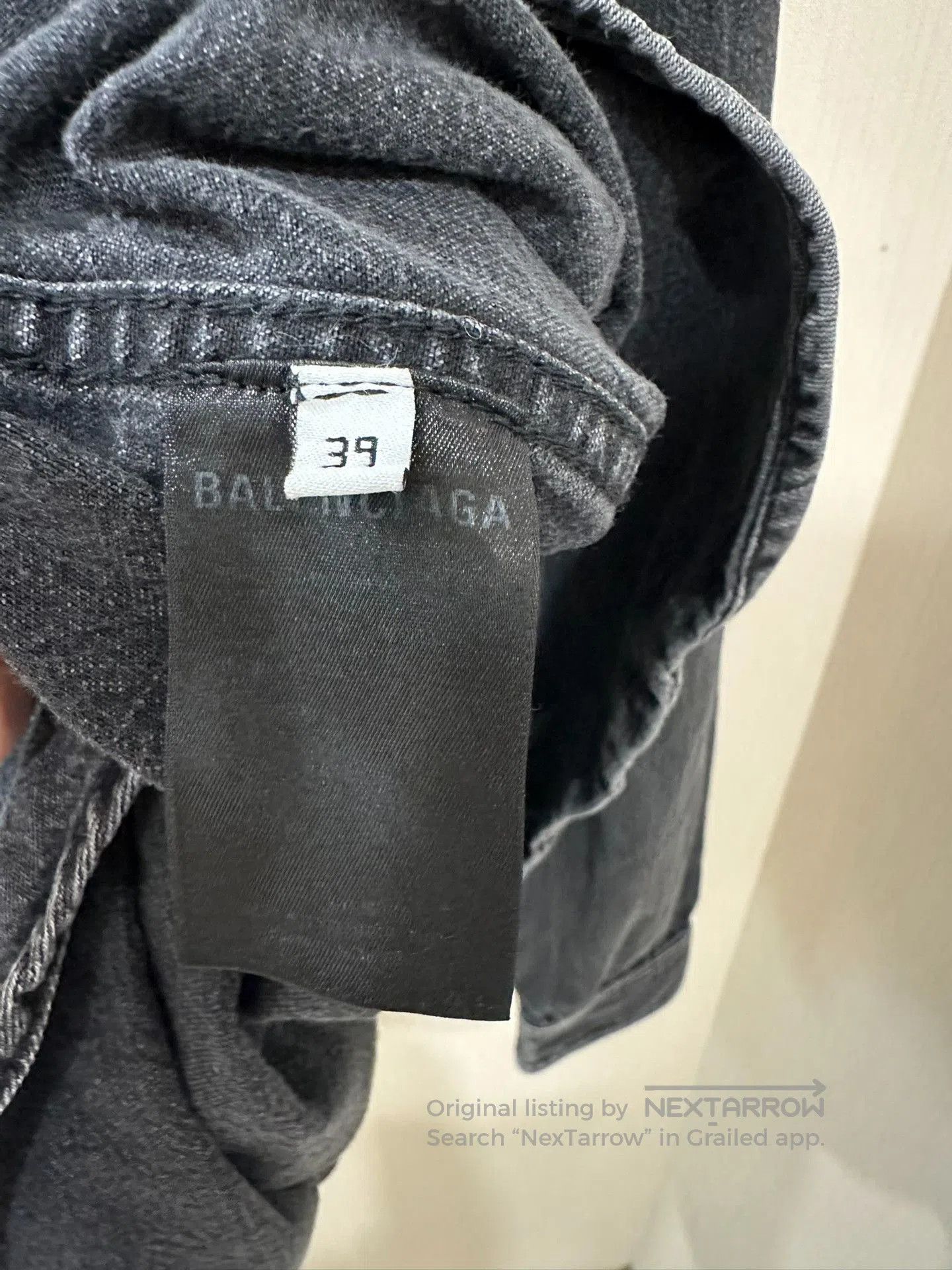 Balenciaga Balenciaga Distressed Denim Shirt Jacket. Size US M / EU 48-50 / 2 - 3 Thumbnail