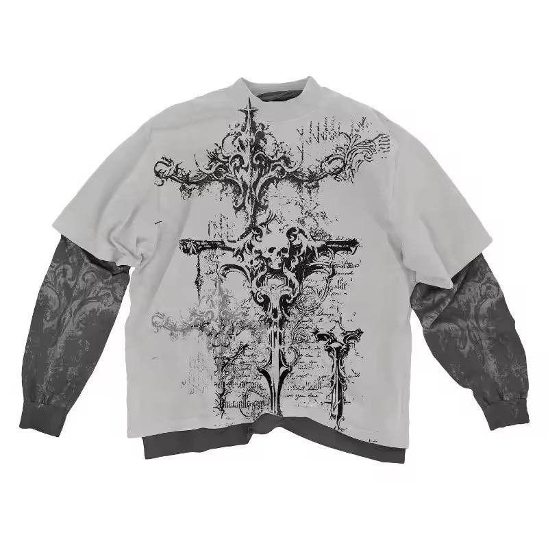 Japanese Brand × Vintage a stylish longsleeve for the season. Size US XL / EU 56 / 4 - 2 Thumbnail