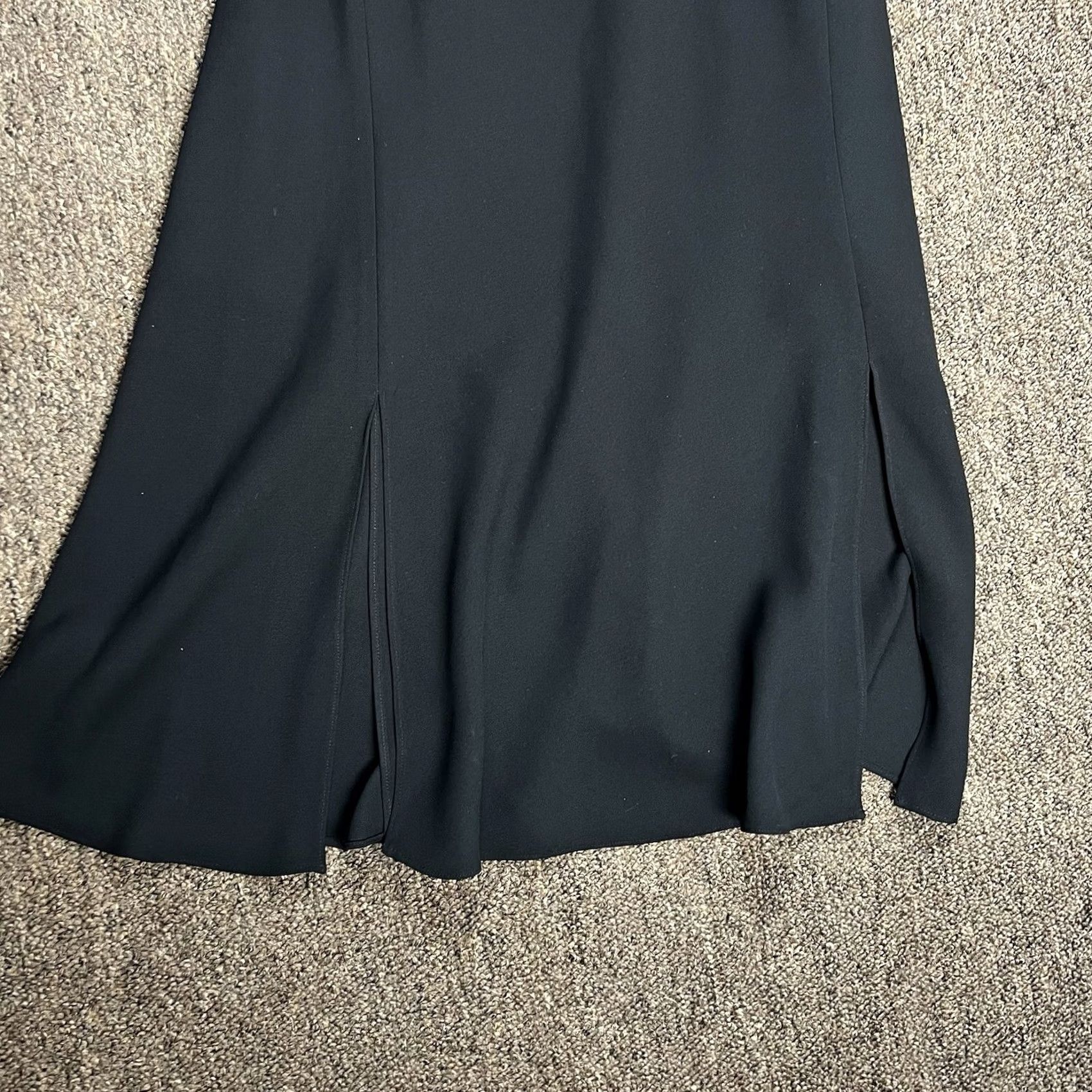 Jones New York VINTAGE Jones New York Black Spaghetti Strap Dress Maxi Dress 10 Women Party Formal Wedding 90s Y2K Size L / US 10 / IT 46 - 4 Thumbnail