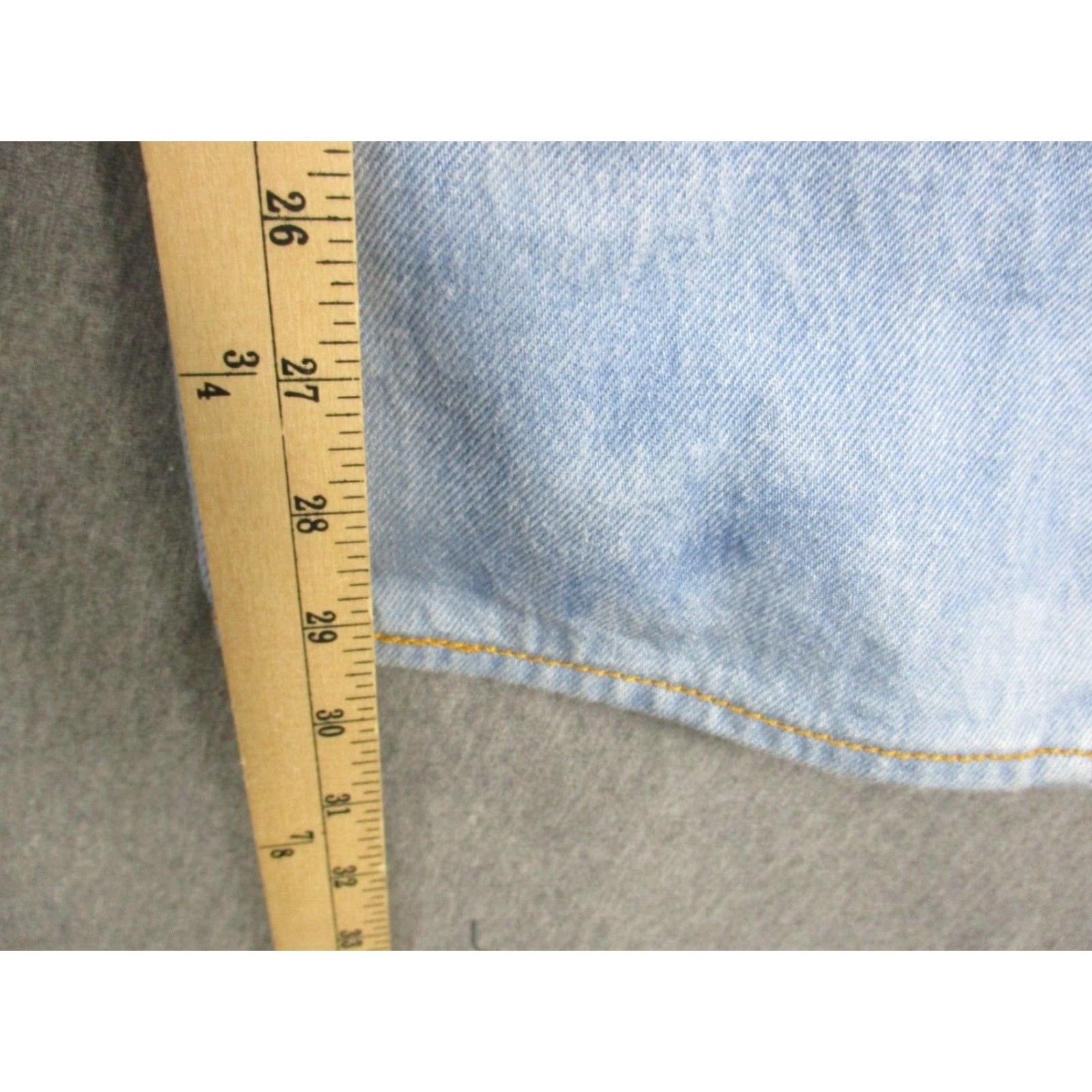Levi's Levi's 501xx Button Fly Jeans 31x30 Men Straight Medium Wash Blue Denim Classic Fit Vintage No (adjusted order) Size US 30 / EU 46 - 7 Thumbnail
