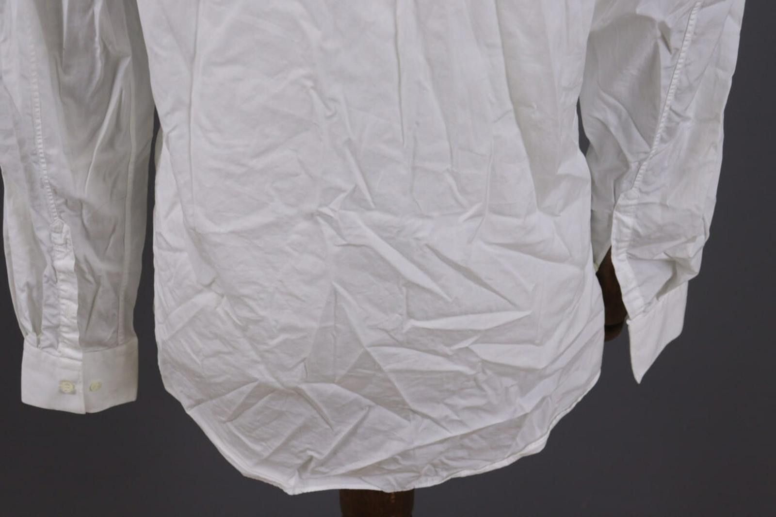 Neil Barrett Neil Barrett Slim Fit White Dress Shirt Size 16 / 41 Size US M / EU 48-50 / 2 - 10 Thumbnail