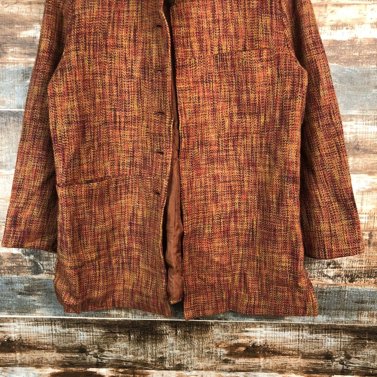 Homespun Knitwear × Japanese Brand × Vintage Sun Reve made in japan vintage Cardigan Knitwear #A2354 Size US L / EU 52-54 / 3 - 3 Thumbnail