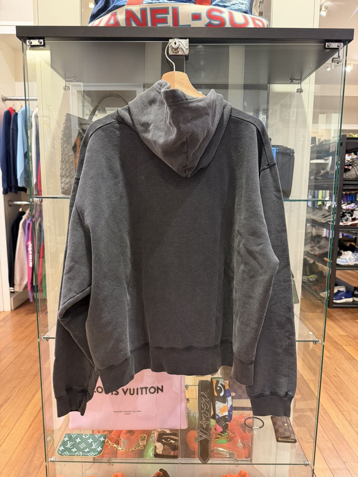 Balenciaga Balenciaga Washed Crayon Loop Logo Hoodie Size US S / EU 44-46 / 1 - 2 Thumbnail