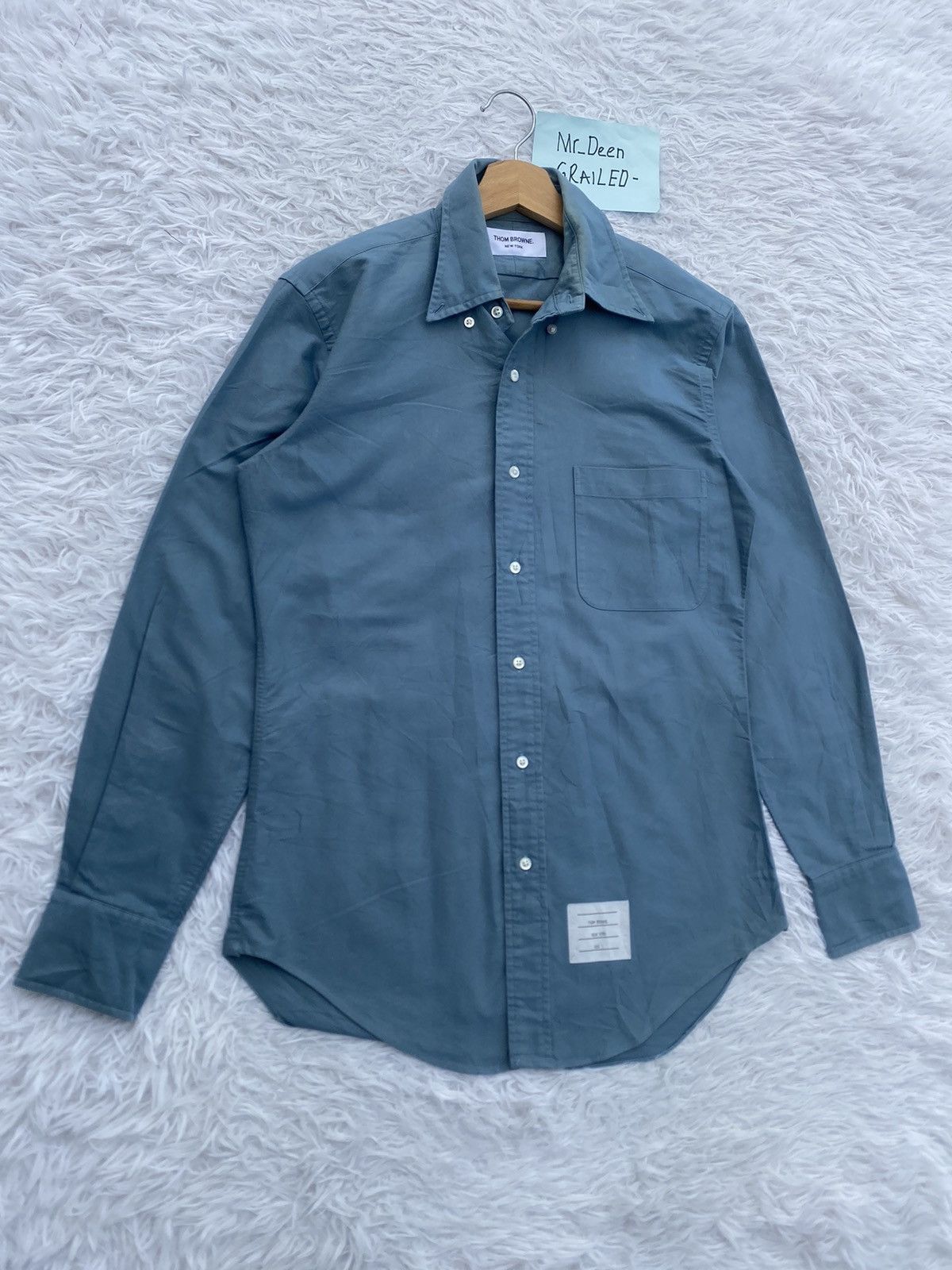 Thom Browne Rare Thom Browne Buttons Up Shirt Size US S / EU 44-46 / 1 - 2 Thumbnail