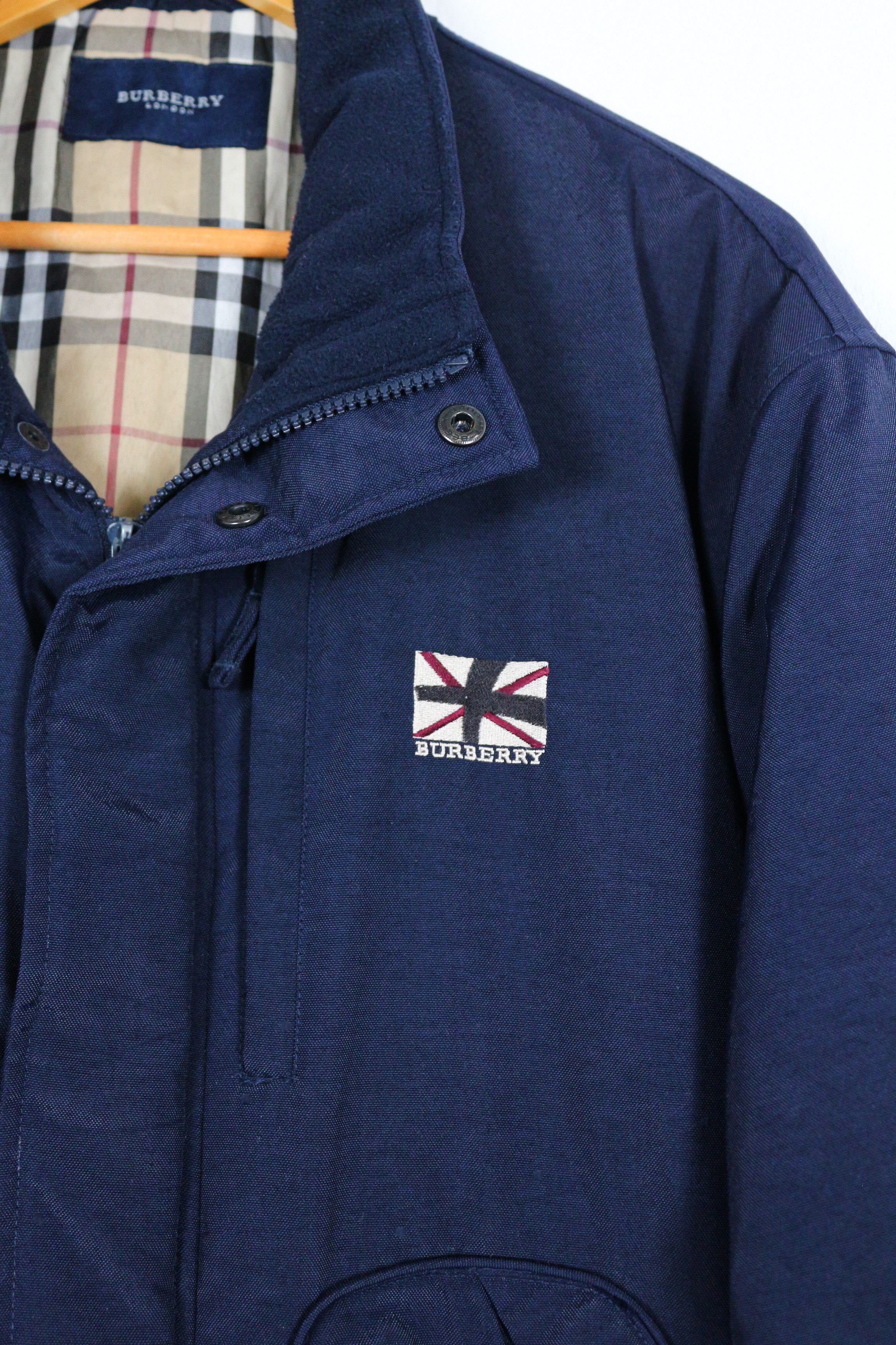 Burberry Burberry London Logo Flag Marine Sailor Navy Jacket Size US M / EU 48-50 / 2 - 2 Thumbnail