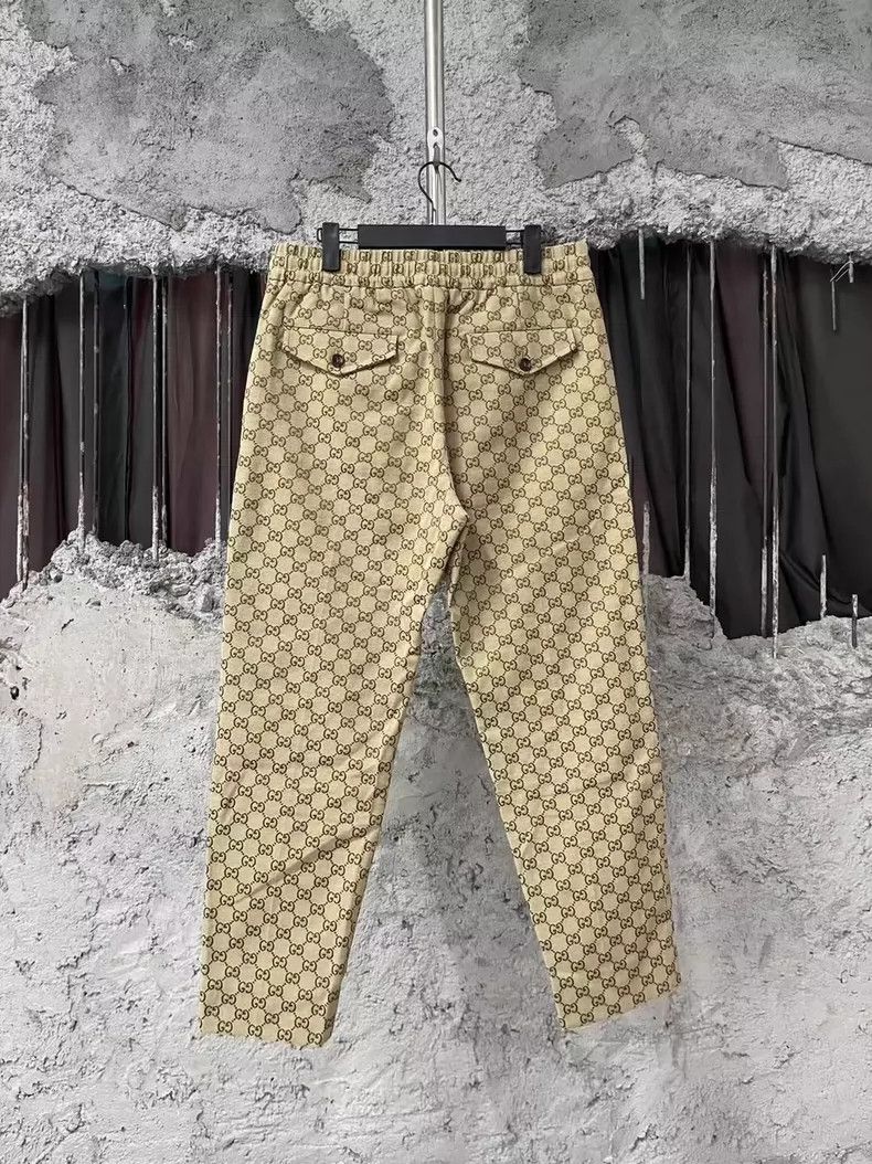 Gucci Gucci Full-printed old-flower trousers Size US 30 / EU 46 - 2 Thumbnail