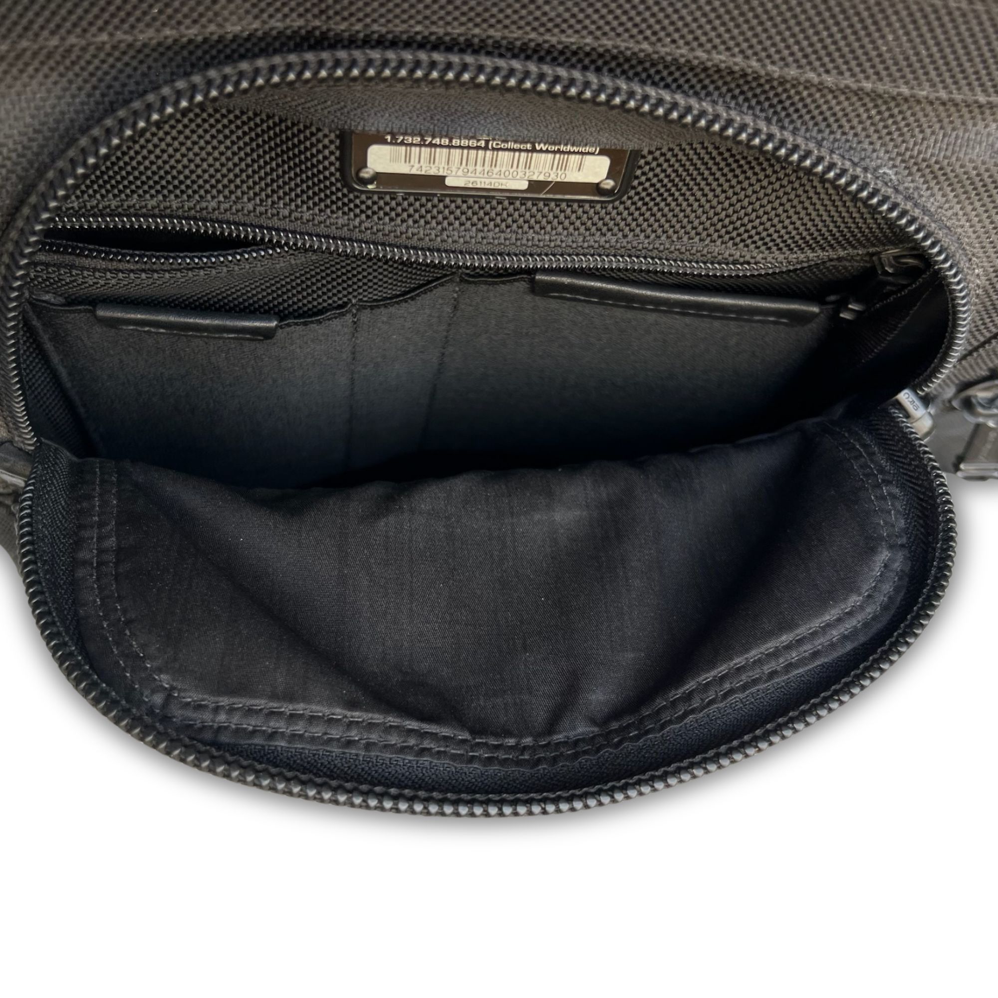 Tumi Tumi Alpha Black Expandable Organizer Laptop Briefcase With Size ONE SIZE - 9 Thumbnail