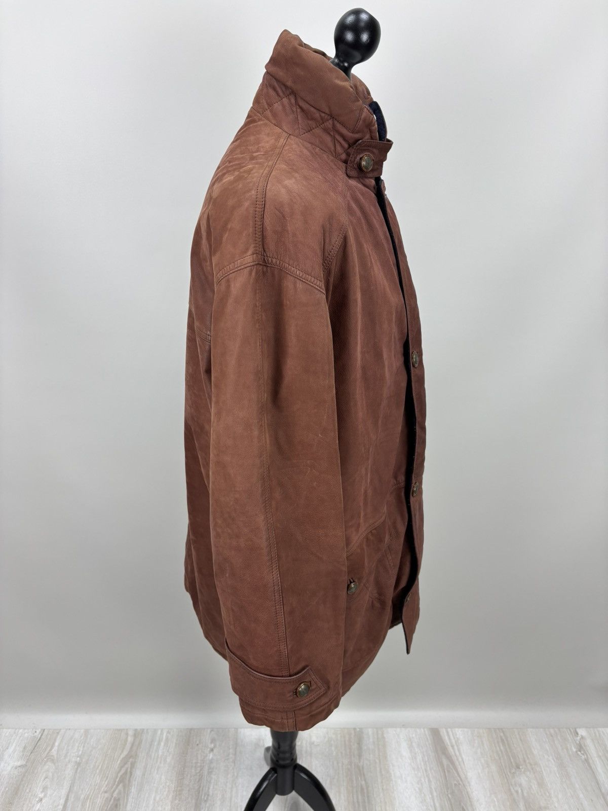 Yves Saint Laurent Mens vintage leather jacket Yves Saint Laurent Size 50 Size US M / EU 48-50 / 2 - 6 Thumbnail