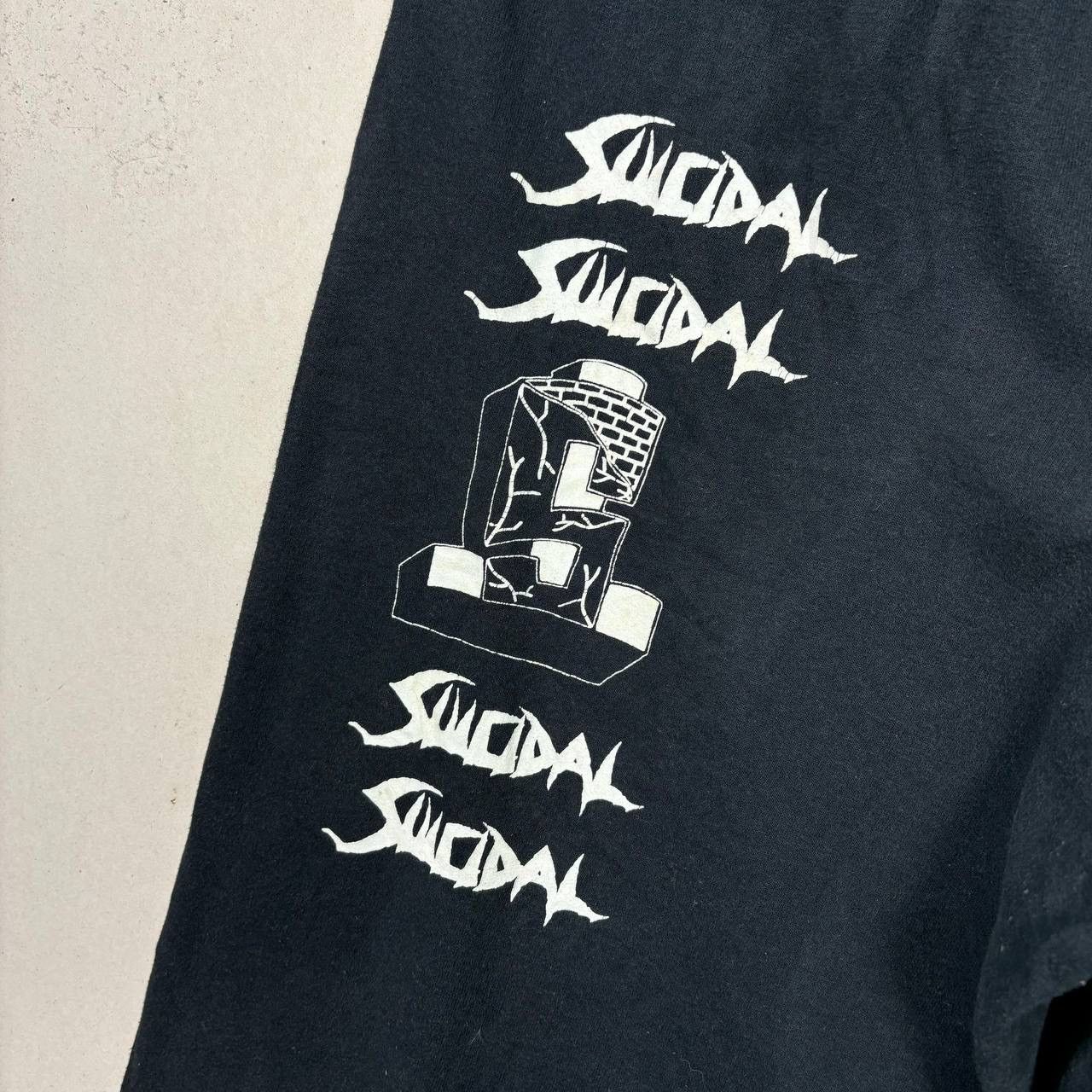 Vintage VTG Suicidal Tendencies Sweatpants Hanes Y2K Skate Punk M Size US 30 / EU 46 - 5 Thumbnail