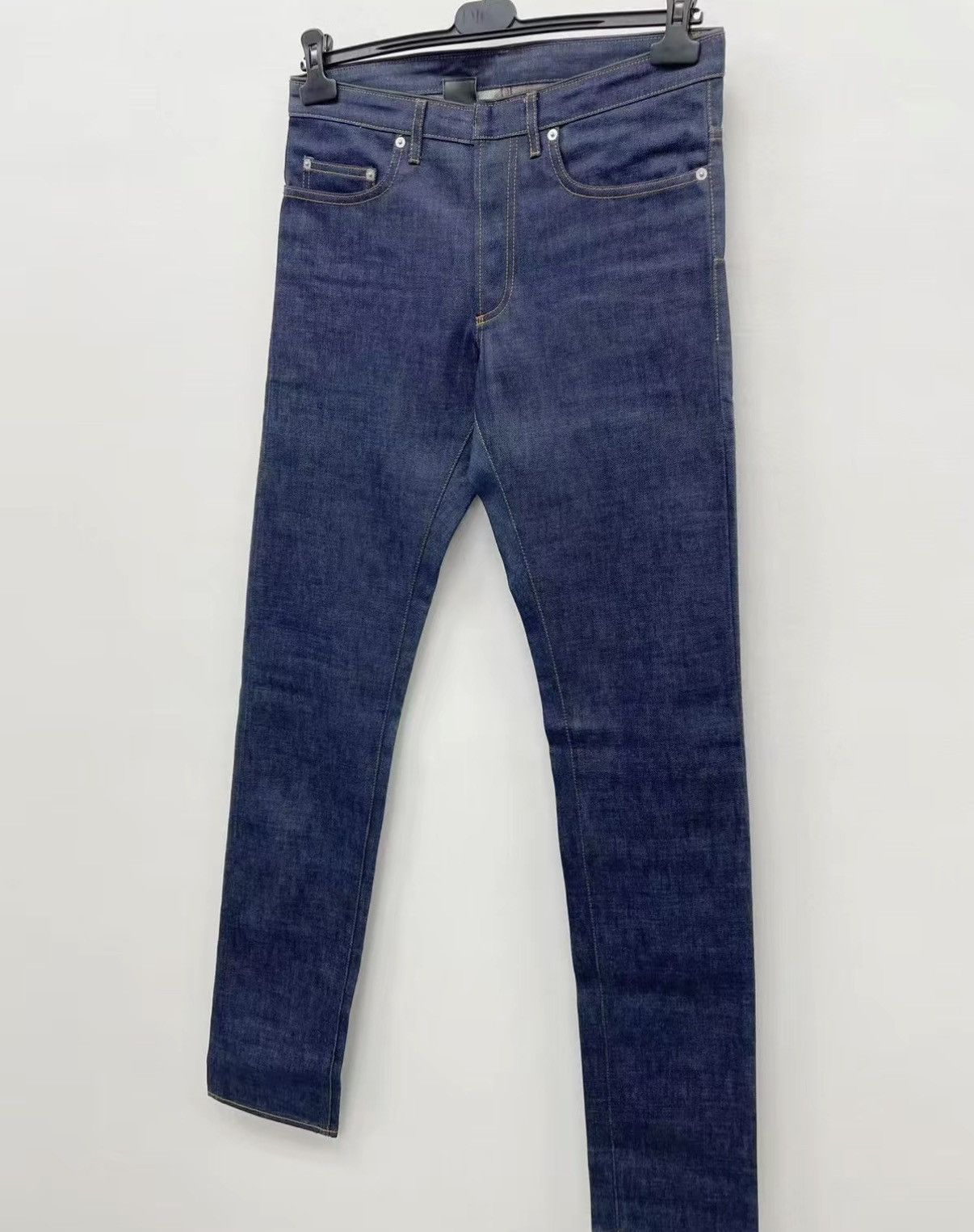 Dior Dior 100% Cotton Jeans with Leather Accents J30 Size US 28 / EU 44 - 2 Thumbnail