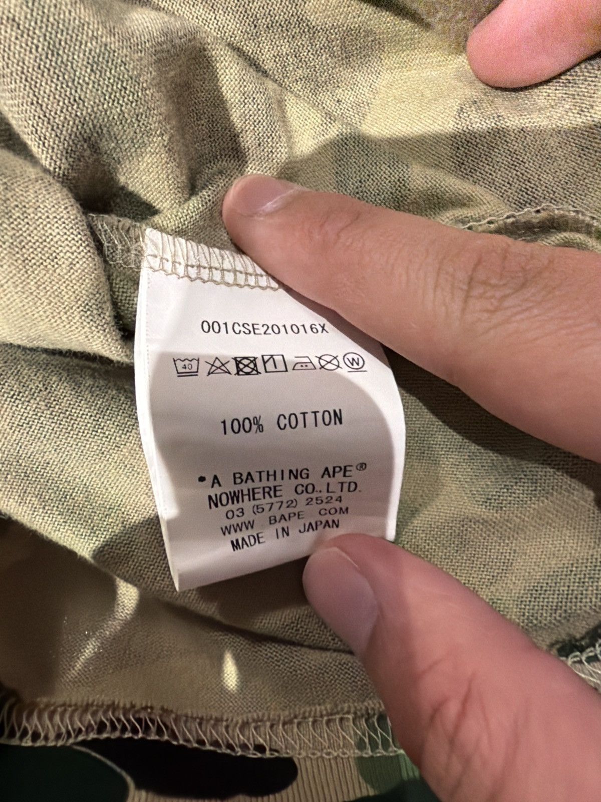 Bape Bape ABC Camo Shark Tee Size US L / EU 52-54 / 3 - 3 Thumbnail