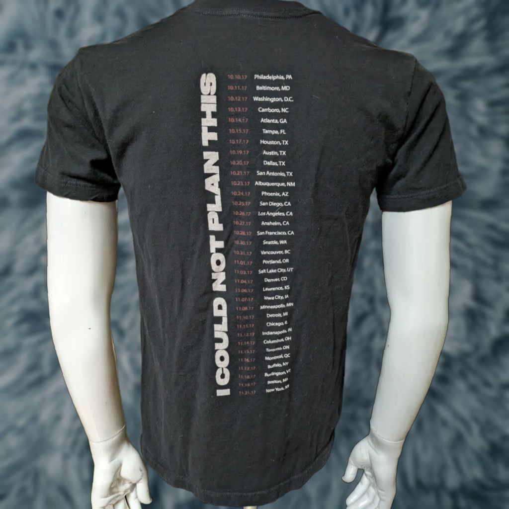 Tultex VINTAGE Witt Lowry I Could Not Plan This Hip Hop Tour T Shirt Medium Black 2017 tshirt Mens M Graphic Tee Hip-Hop Music Tour Tultex 100% Cotton Size US M / EU 48-50 / 2 - 1 Thumbnail