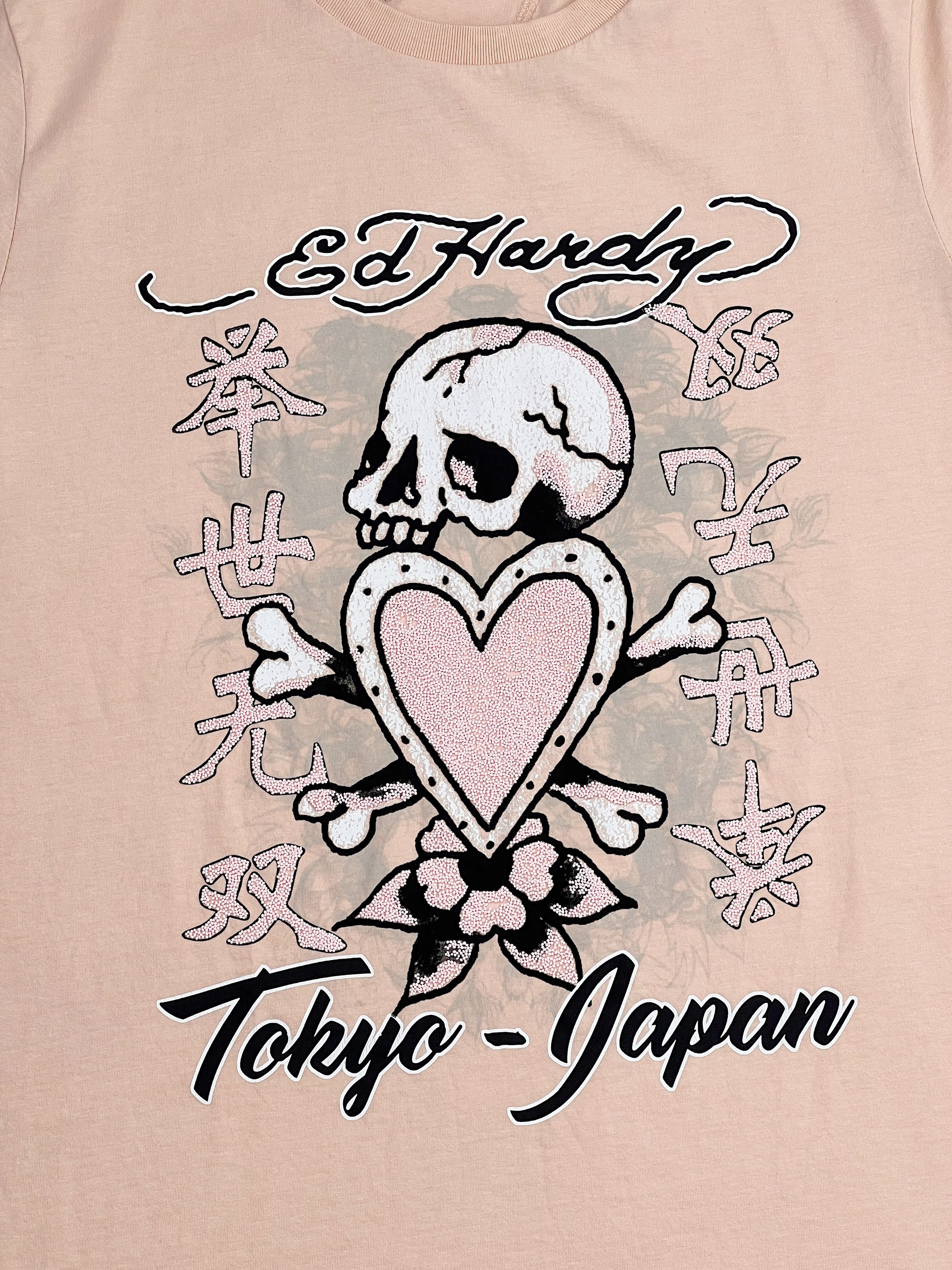 Christian Audigier × Ed Hardy Ed Hardy T-Shirt Tokyo Japan Skull Logo Size US M / EU 48-50 / 2 - 8 Thumbnail
