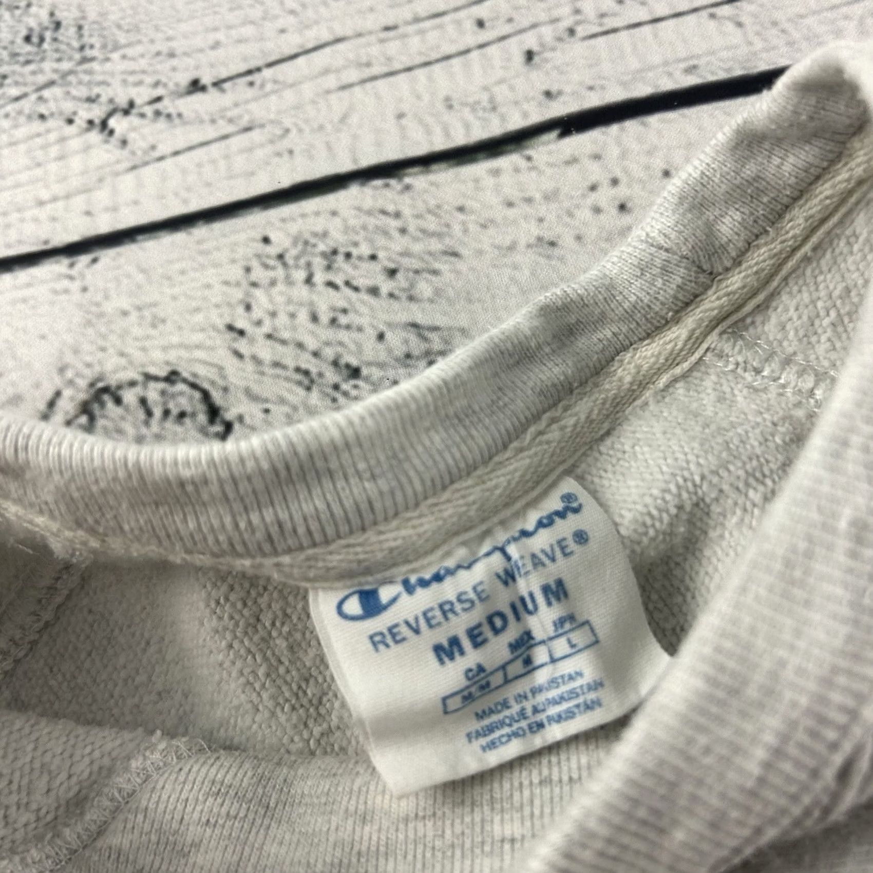 Champion Champion Reverse Weave Western Mountaineers Crewneck Sweatshirt Men's M Gray Pullover Reversible Sweatshirt Mens Western 90s Theme Size US M / EU 48-50 / 2 - 4 Thumbnail