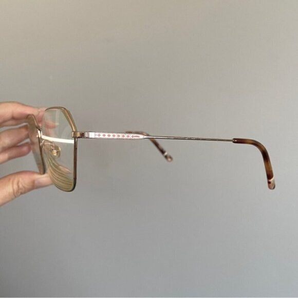 Etnia Barcelona Etnia Barcelona Gold Brick Lane Glasses Frames 🇪🇸 Size ONE SIZE - 3 Thumbnail