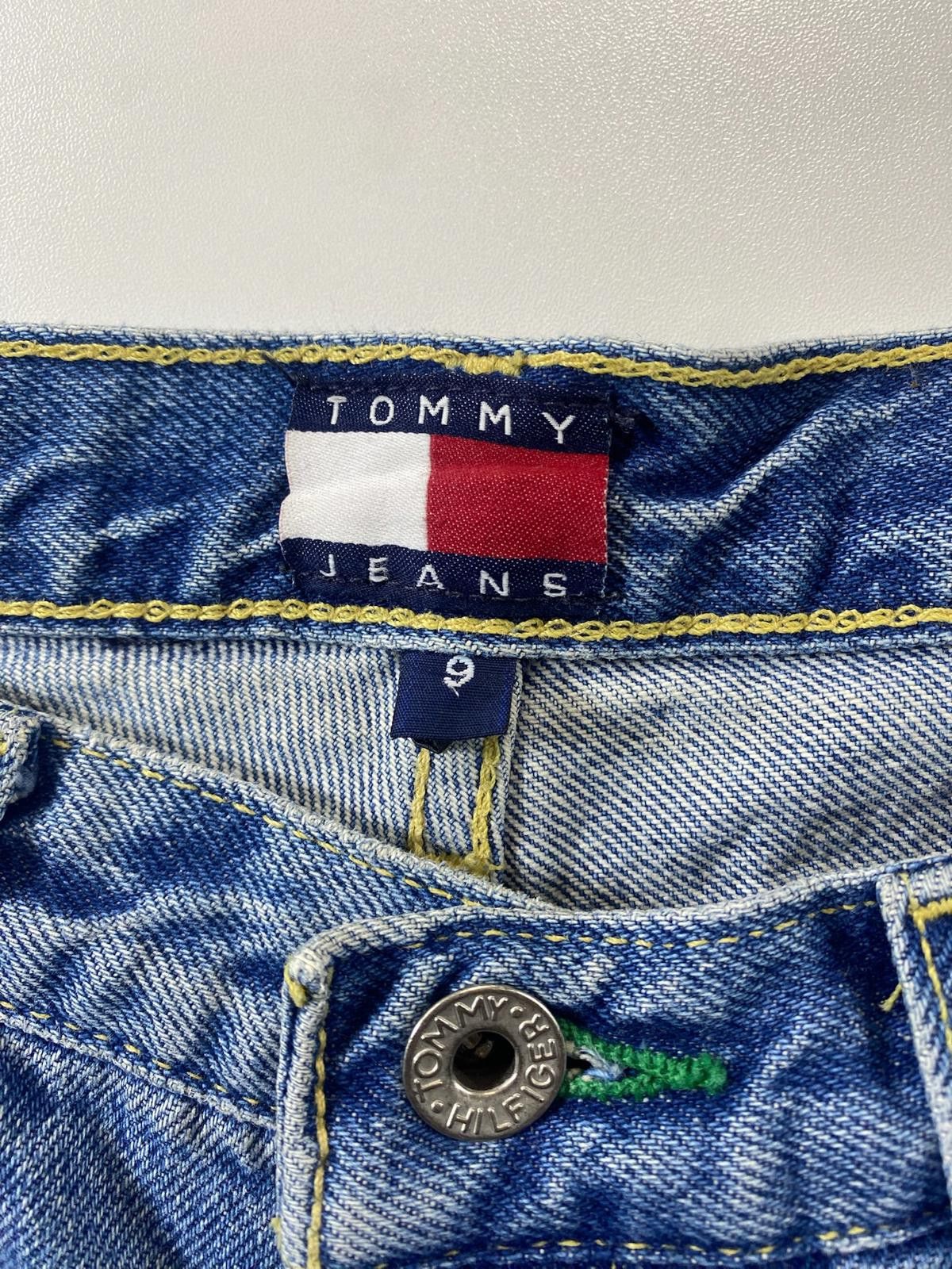 Tommy Jeans Vintage Tommy Jeans Blue Denim Pants with Star Side Stripes Size US 30 / EU 46 - 7 Thumbnail