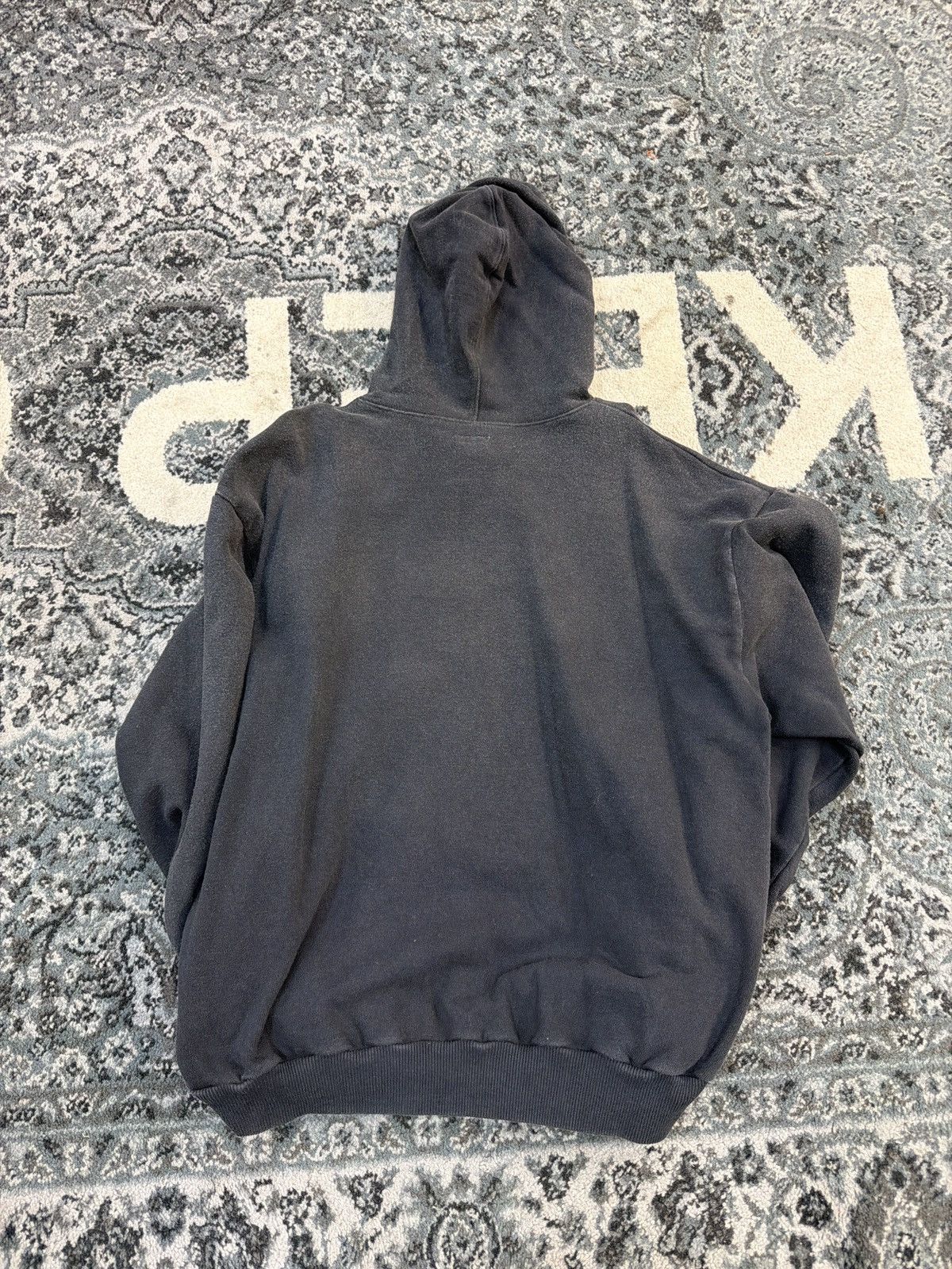 Kapital Kapital Logo Hooded Sweatshirt Black Size US XXL / EU 58 / 5 - 2 Thumbnail