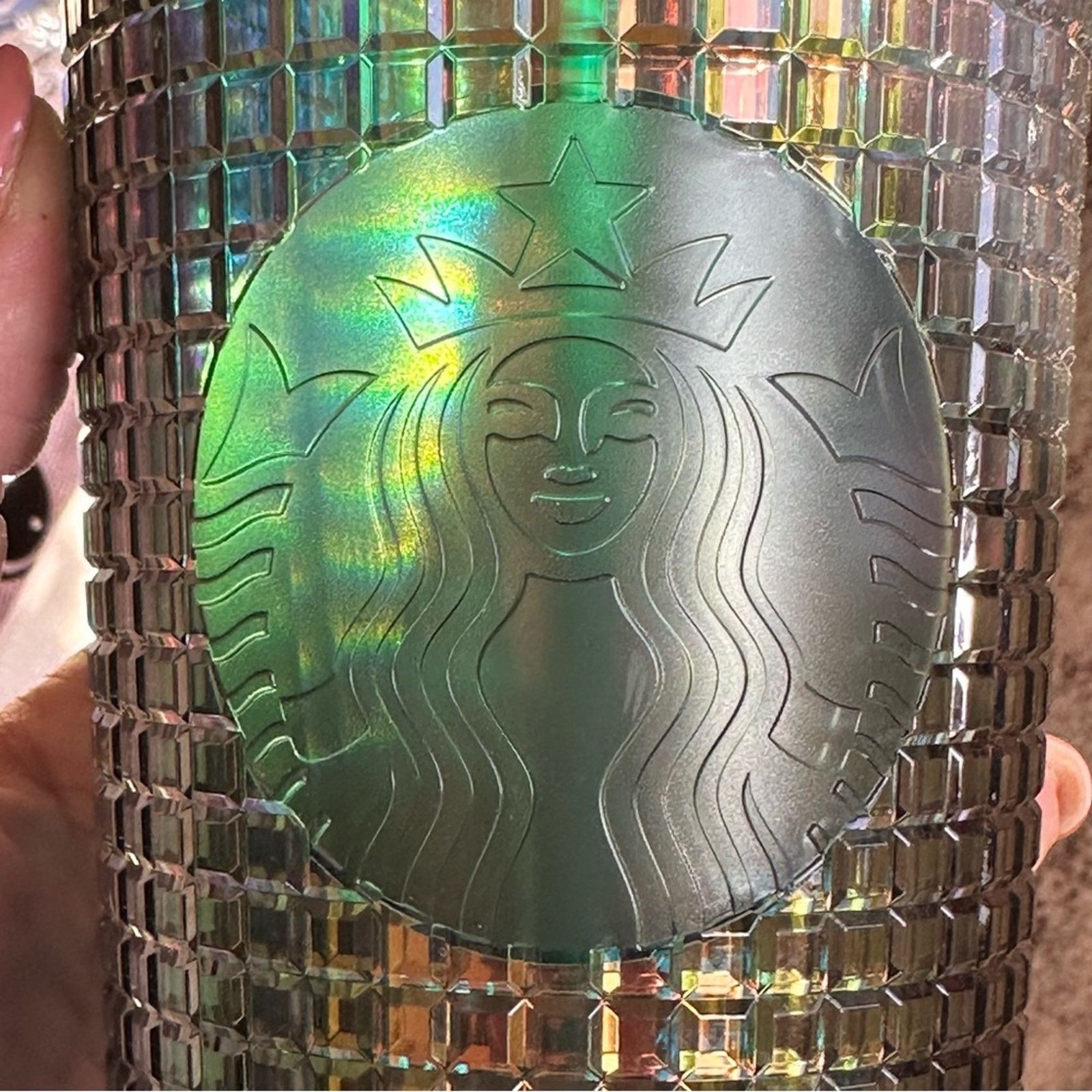 Other NWT Starbucks Limited Edition Kaleidoscope 24oz Tumbler Size ONE SIZE - 3 Thumbnail