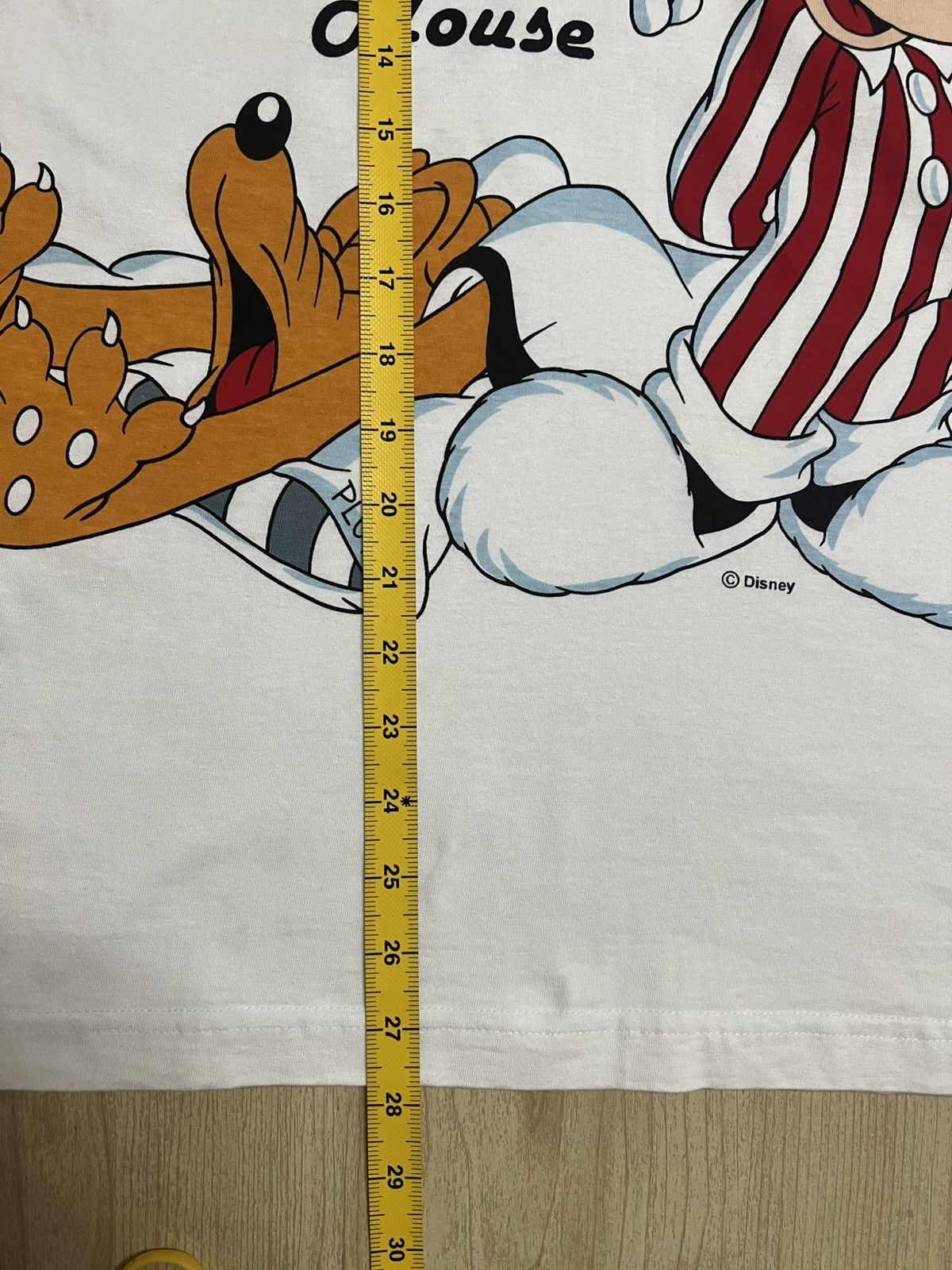 Disney Vintage Mickey Mouse Disney Graphic Tee White L Size US L / EU 52-54 / 3 - 6 Thumbnail