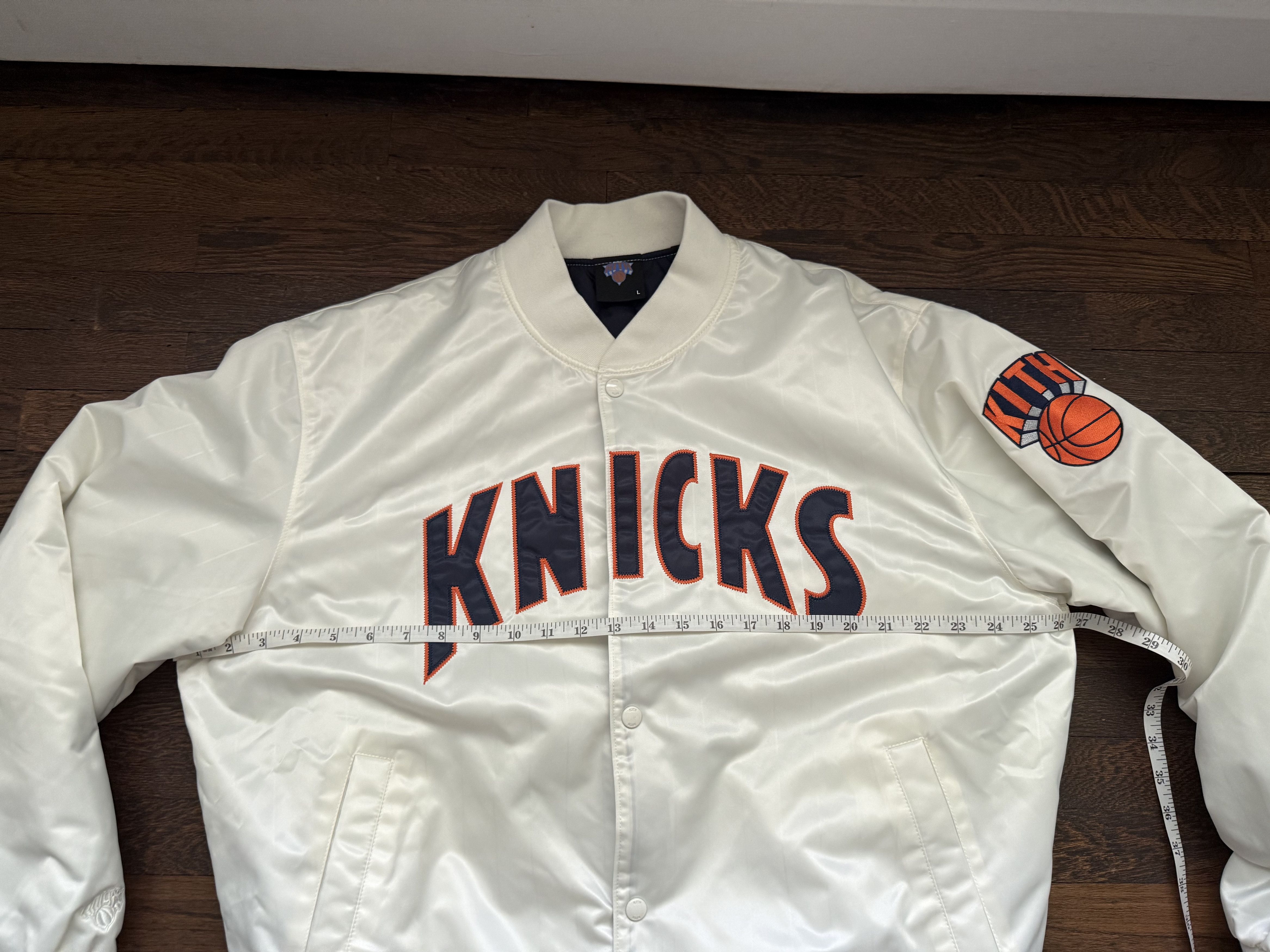 Kith Kith x New York Knicks Satin Bomber Jacket Large $498 Size US L / EU 52-54 / 3 - 2 Thumbnail