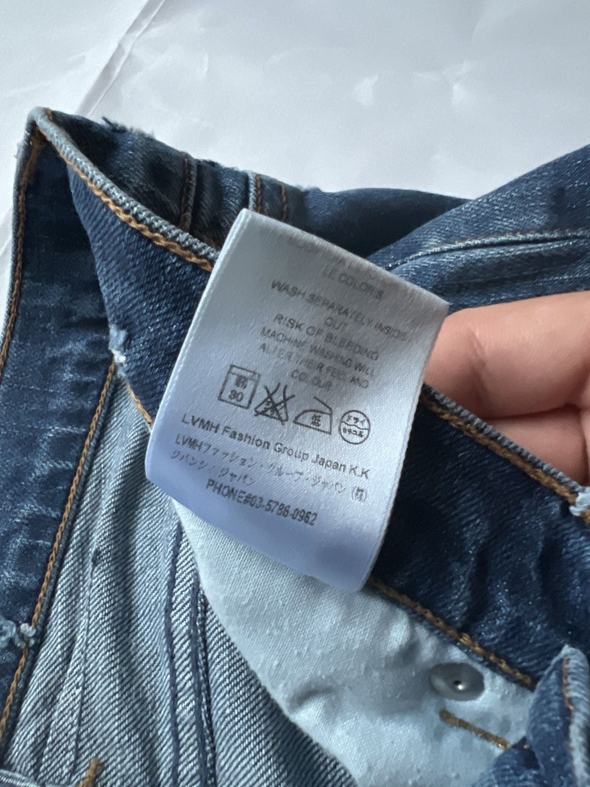 Givenchy Givenchy Distressed Rico Slim Jean Denim Size US 28 / EU 44 - 15 Thumbnail