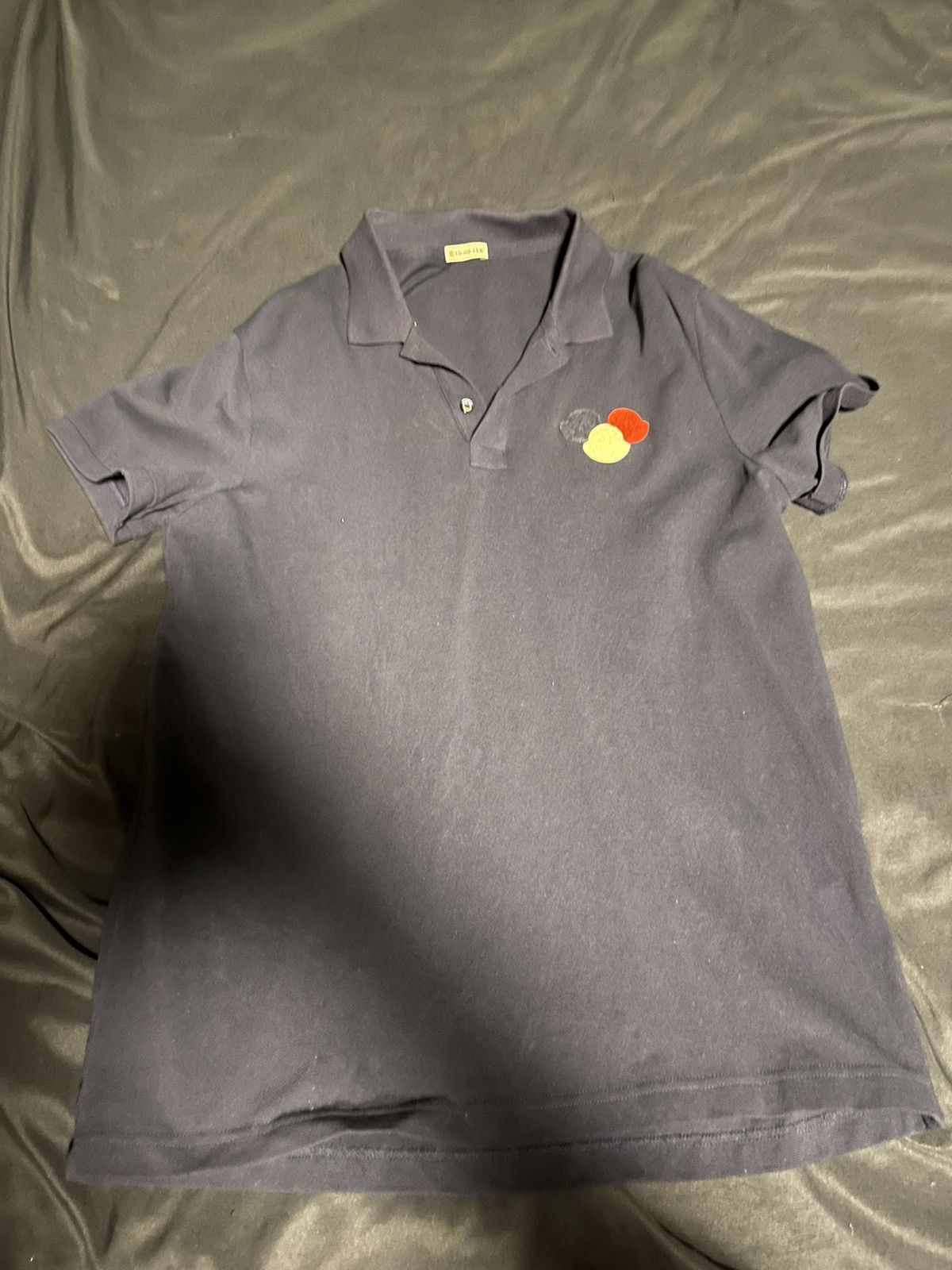 image of Moncler Polo in Blue, Men's (Size XL)