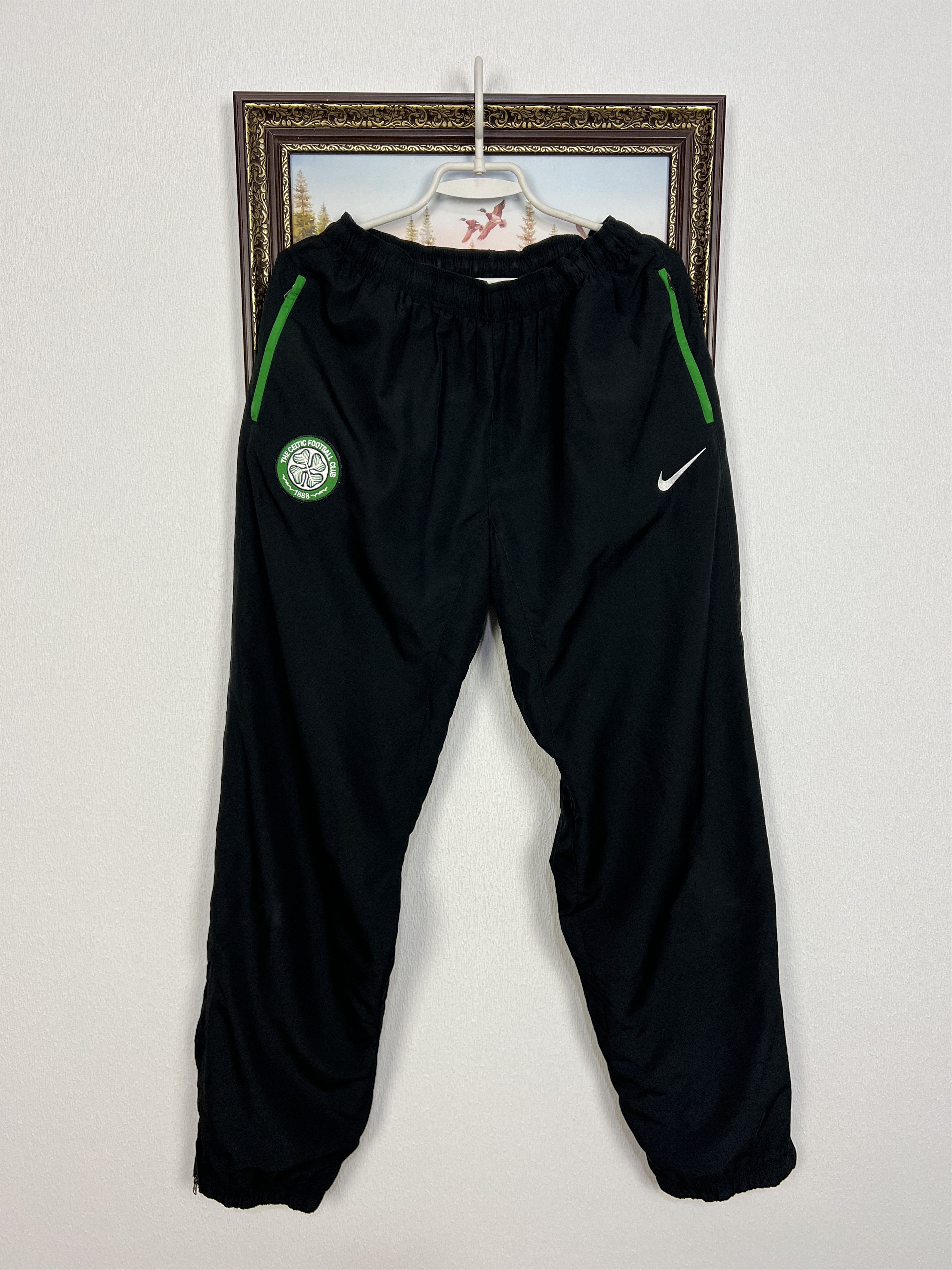 Nike Vintage Celtic Football Pants Soccer Sweatpants Athletic Size US 34 / EU 50 - 1 Thumbnail