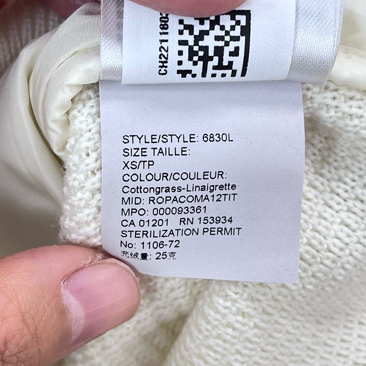 Canada Goose Canada Goose HyBridge® Knit down jacket Size XS / US 0-2 / IT 36-38 - 4 Thumbnail