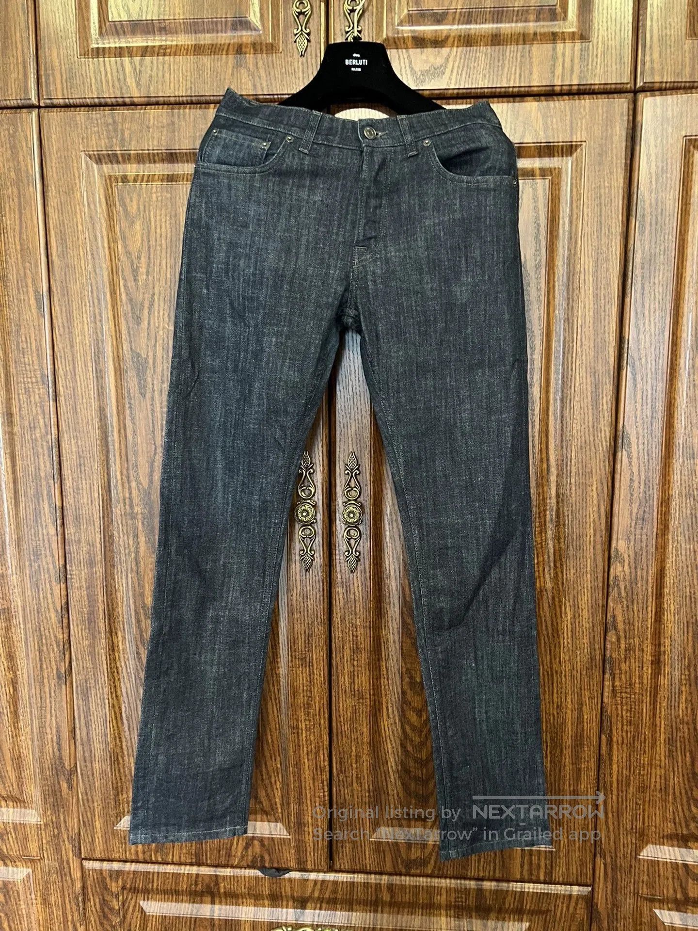 Berluti Black Denim Pants Size 28. Size US 28 / EU 44 - 1 Thumbnail