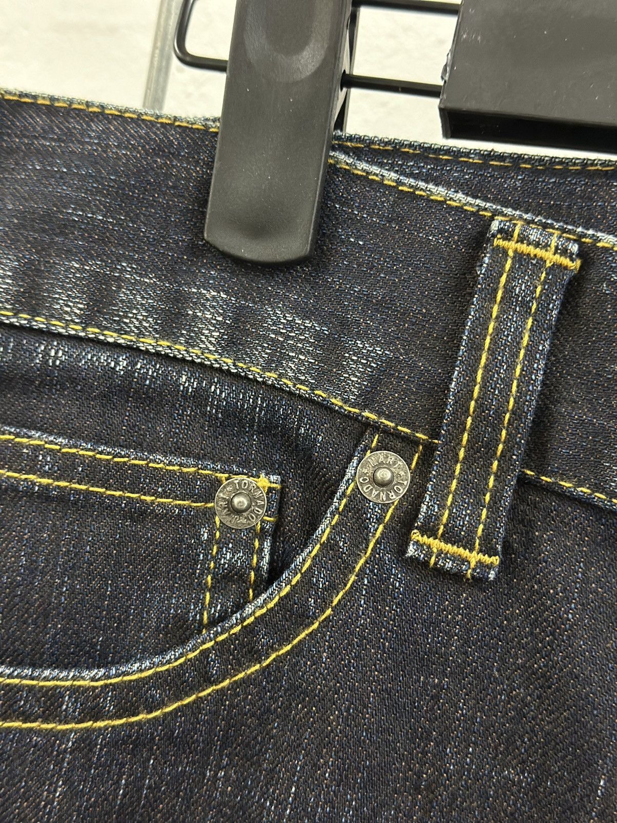 Tornado Mart Rare And Beautiful Tornado Mart by Issey Miyake Flared Jeans Size 30" / US 8 / IT 44 - 11 Thumbnail