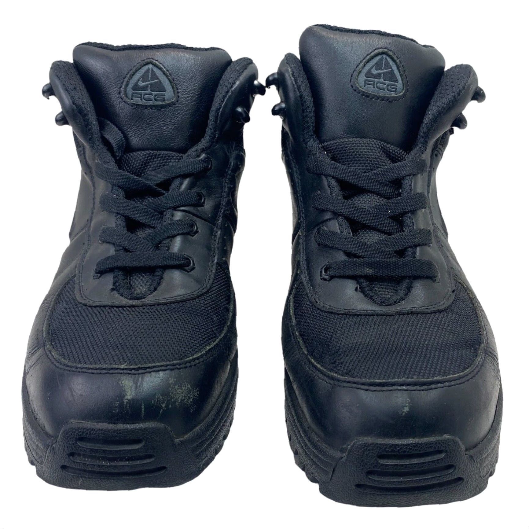 Nike VINTAGE NIKE AIR MAX ACG ALL CONDITIONS GEAR Boots Mens Size 9.5 Black Leather Seasonal Fall Winter 309722-001 Rare Size US 9.5 / EU 42-43 - 2 Thumbnail