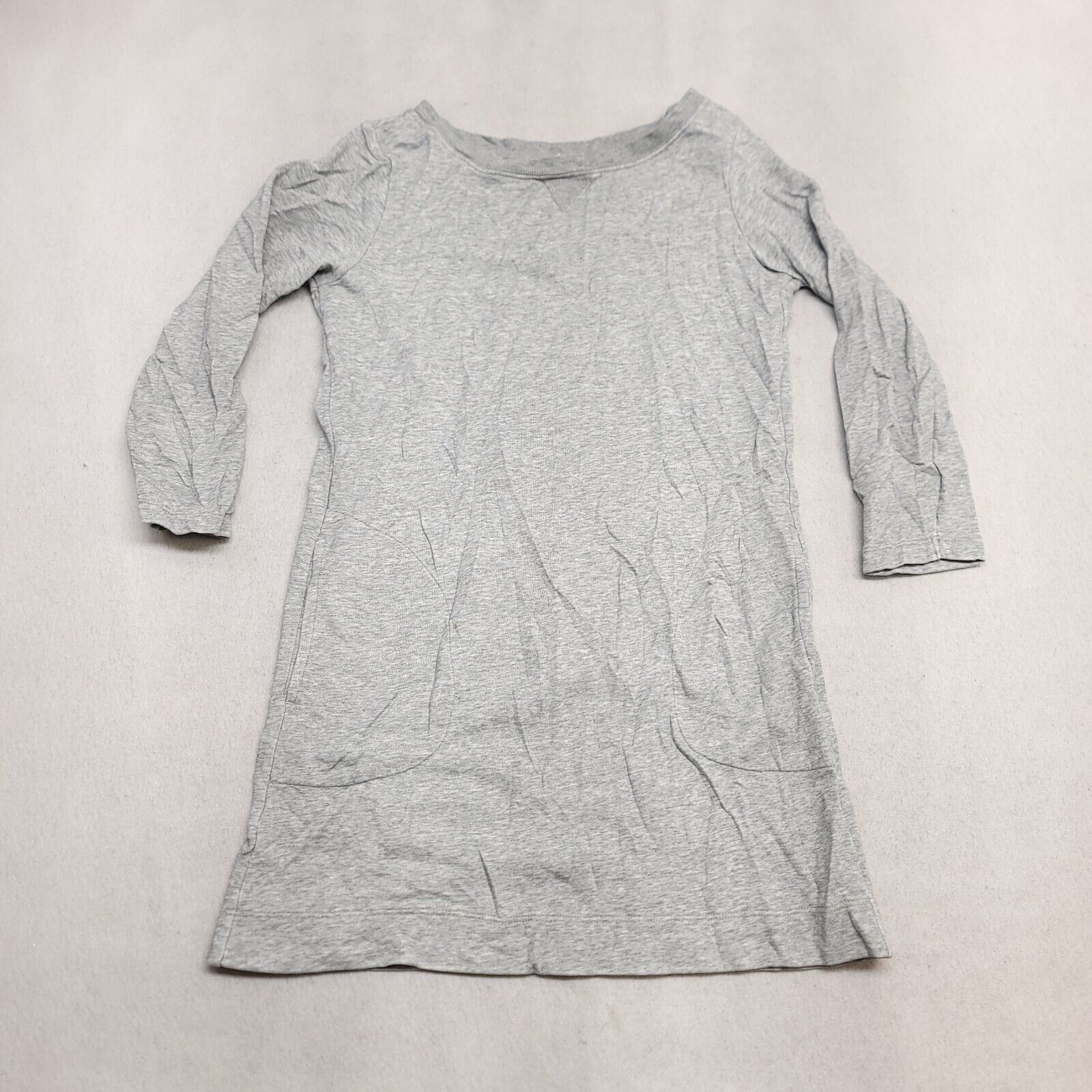 Uniqlo Uniqlo Casual Pullover Long Sweatshirt Womens Size S Gray Size S / US 4 / IT 40 - 2 Thumbnail