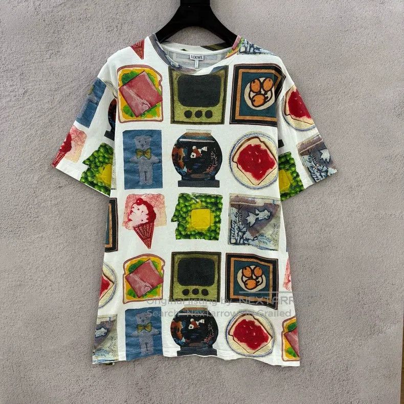 Other Loewe Printed Short Sleeve T-Shirt Size US S / EU 44-46 / 1 - 1 Thumbnail
