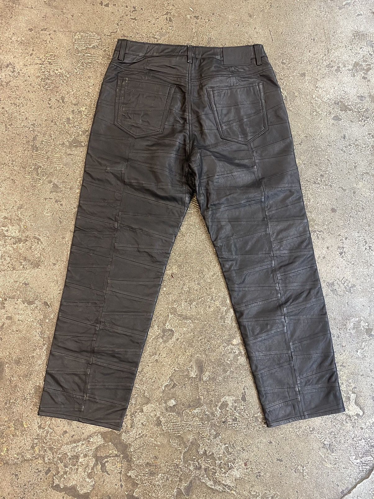Supreme Supreme Patchwork Leather 5 Pocket Pants Sz 32 SS23 Size US 32 / EU 48 - 5 Thumbnail